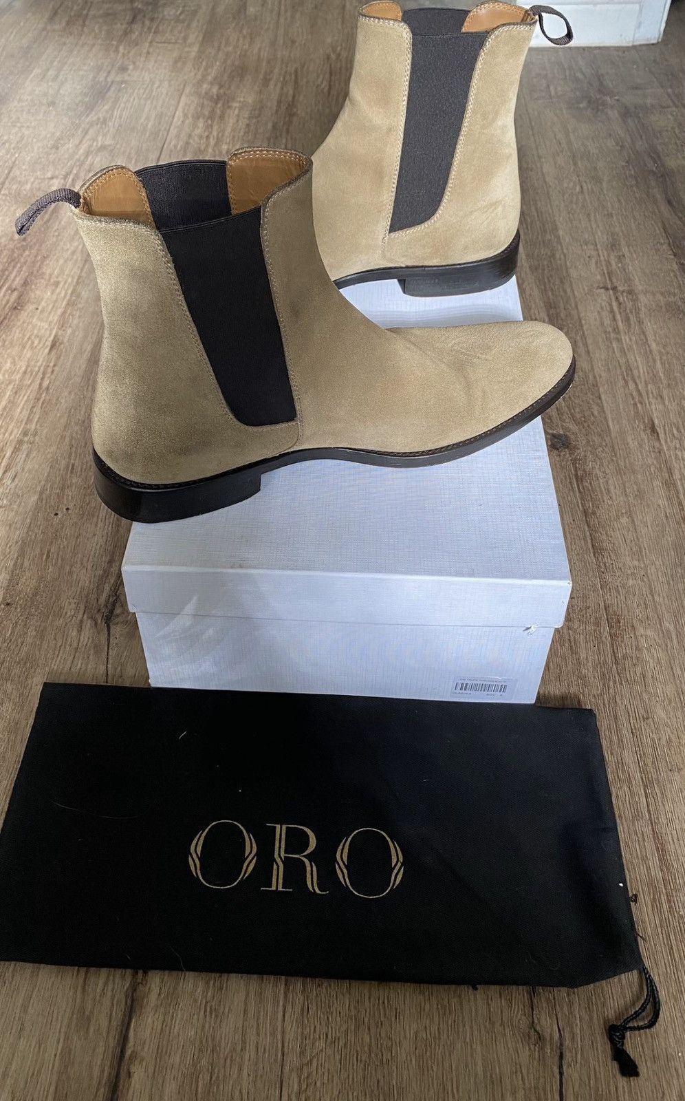Oro Los Angeles ORO The Taupe Chelsea Boot Size US 9 / EU 42 - 1 Thumbnail