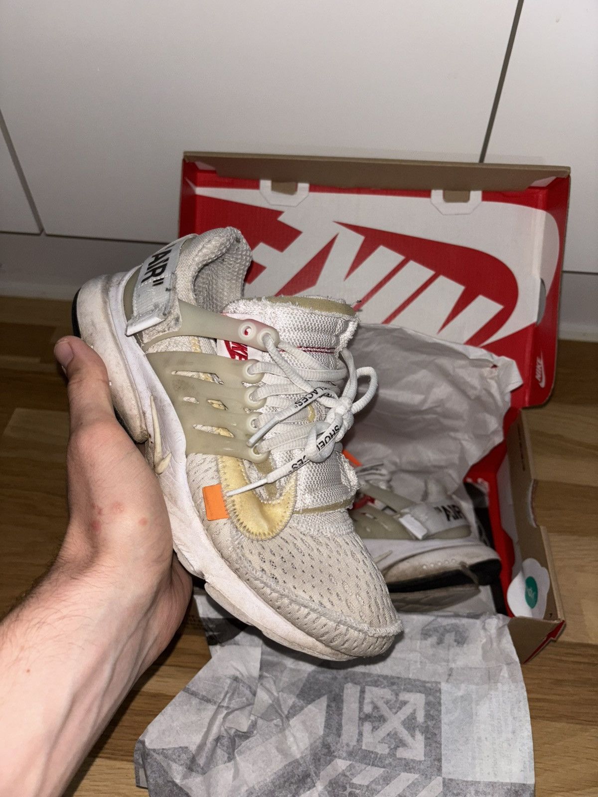 The Ten Nike Presto X Off Nike AIR PRESTO X OFF-WHITE THE 10