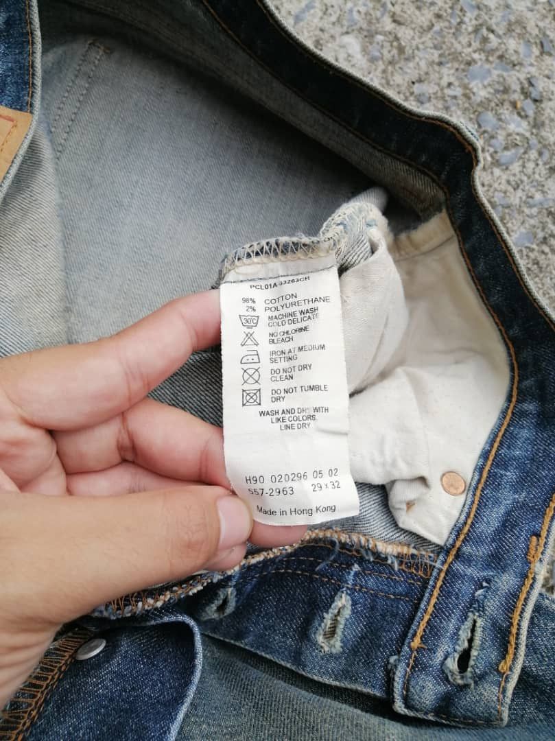 Levi's × Levi's Vintage Clothing Levi's Strauss 557 Bootcut Fly Button Denim Jeans Size 30" / US 8 / IT 44 - 7 Thumbnail