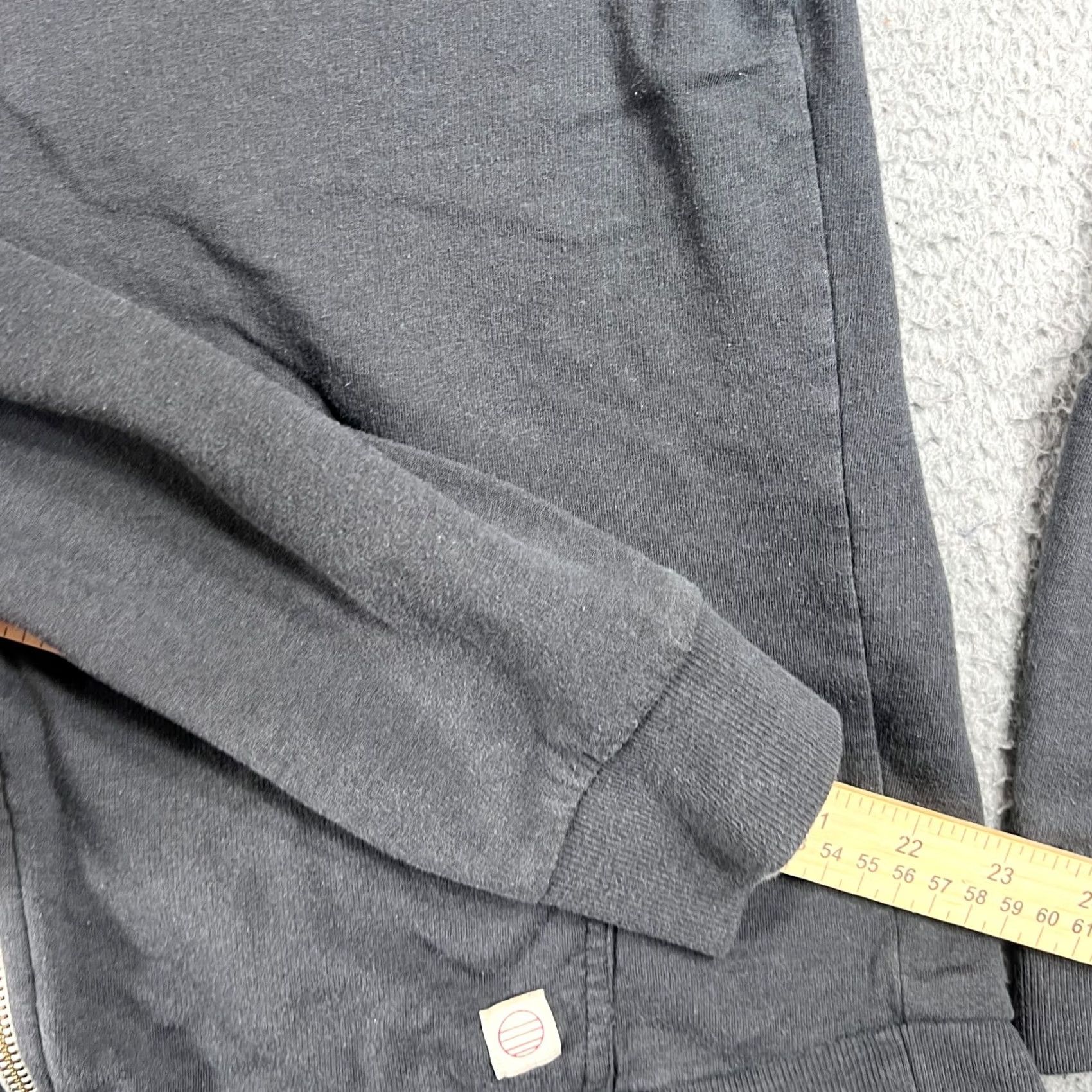 Marine Layer Marine Layer Hooded Fleece Sweatshirt - Gray Mens Medium - Pre-Owned Zip Hoodie Size US M / EU 48-50 / 2 - 7 Thumbnail