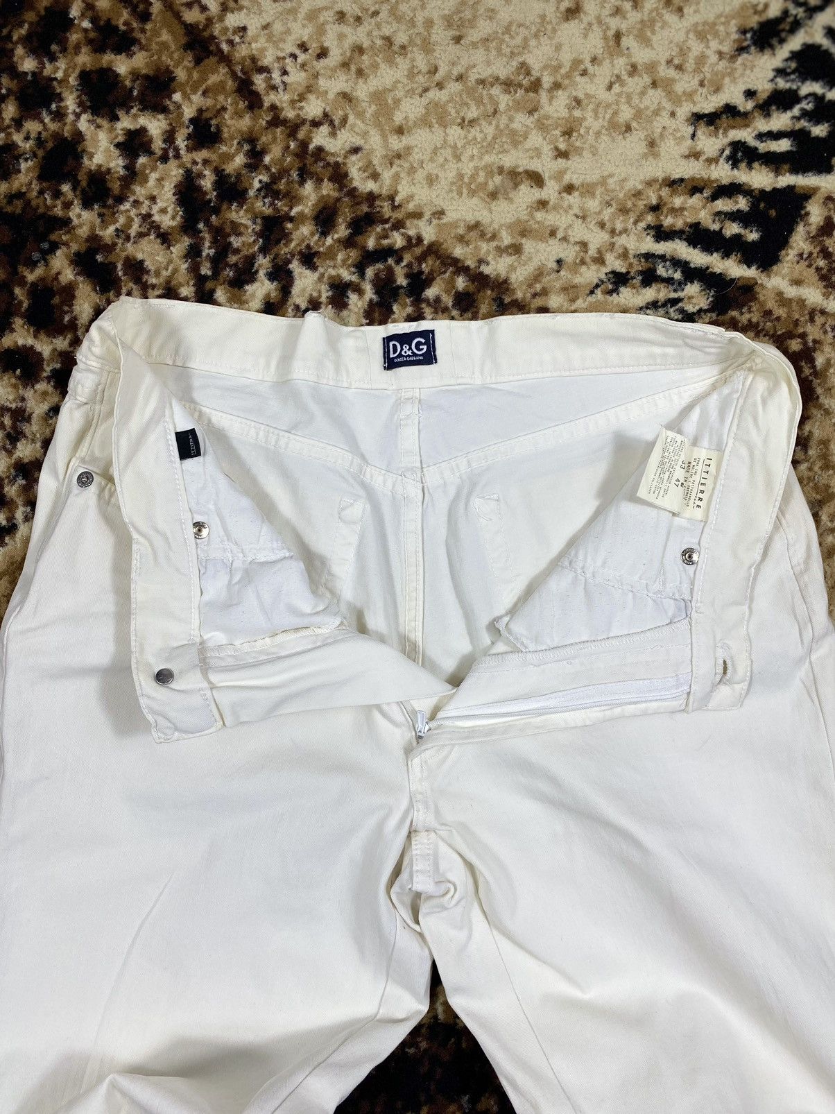 Dolce & Gabbana Dolce & Gabbana white pants Size US 31 - 6 Thumbnail
