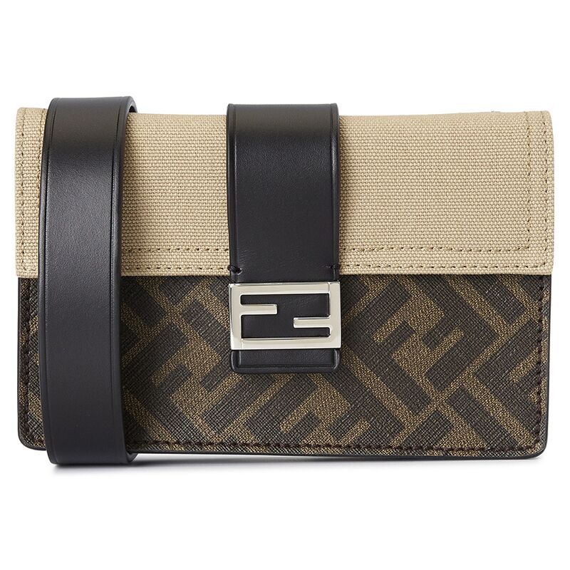 Fendi o1s1wg110426 Size:OS/Baguette Pouch in Brown Size ONE SIZE - 3 Thumbnail