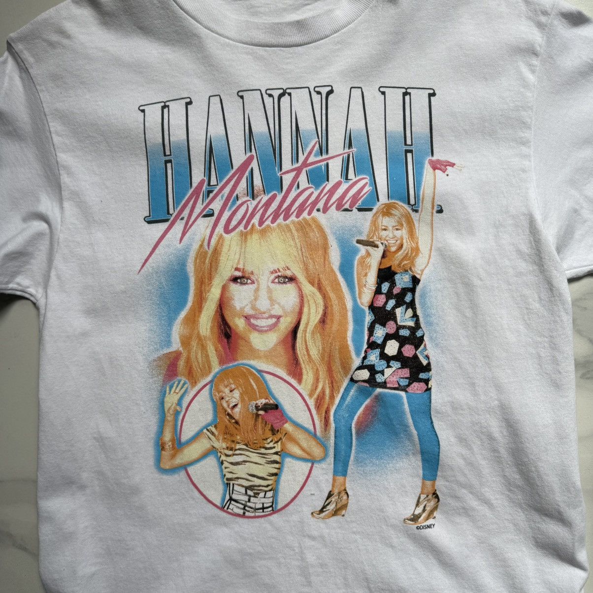 Disney Vintage Y2K Hannah Montana T-Shirt Size US S / EU 44-46 / 1 - 4 Thumbnail