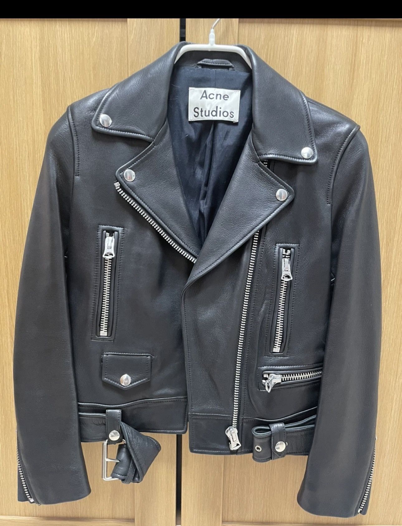 Acne Studios Acne studio mock leather jacket Size XXS / US 00 / IT 34 - 1 Thumbnail