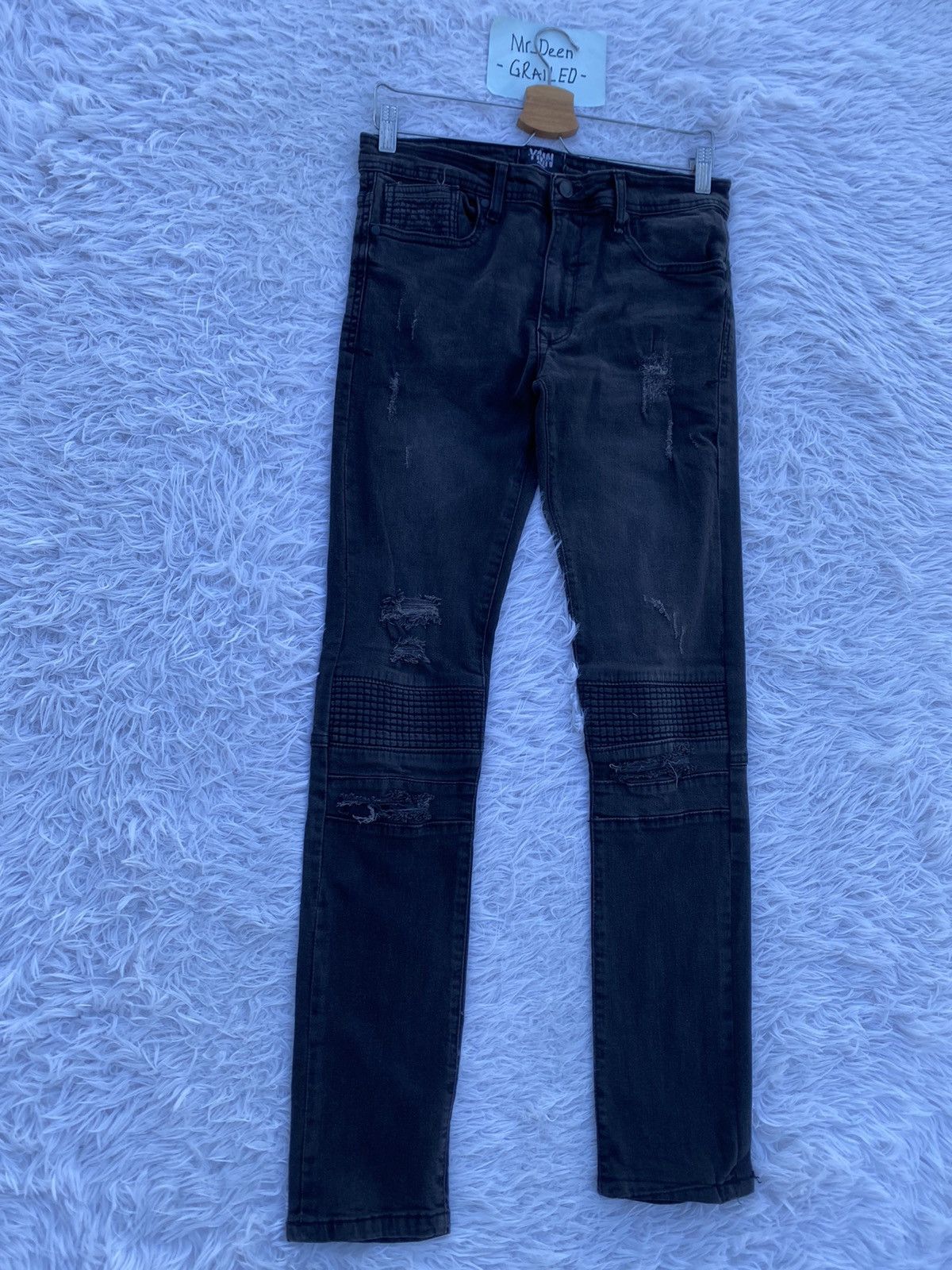 Japanese Brand Rare Vintage Youngmen YMN Max Skinny Jeans/ Denim Size US 32 / EU 48 - 3 Thumbnail