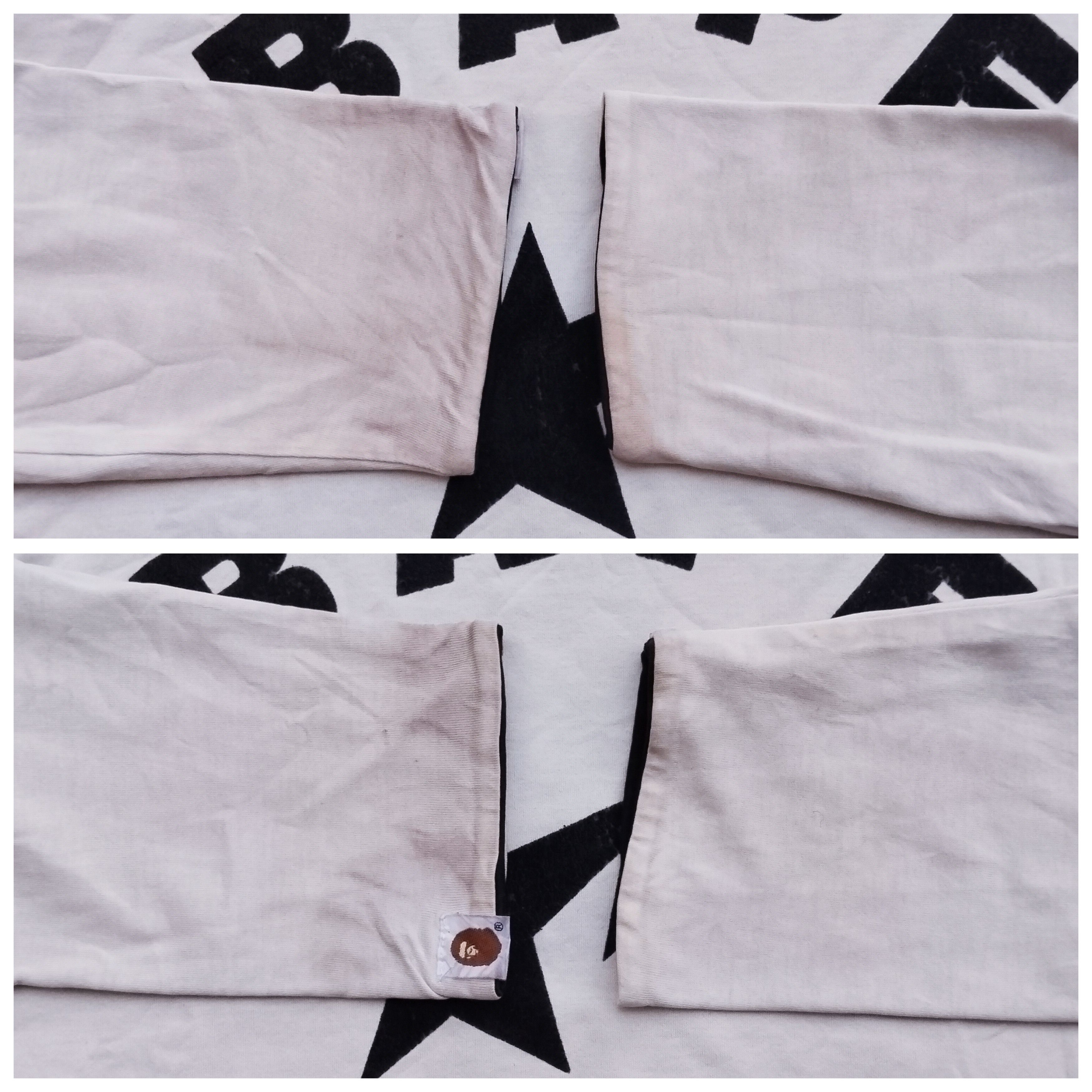 Bape 2003 VIntage Bape Sta and Collage Reversible LS Tee Size US M / EU 48-50 / 2 - 4 Thumbnail