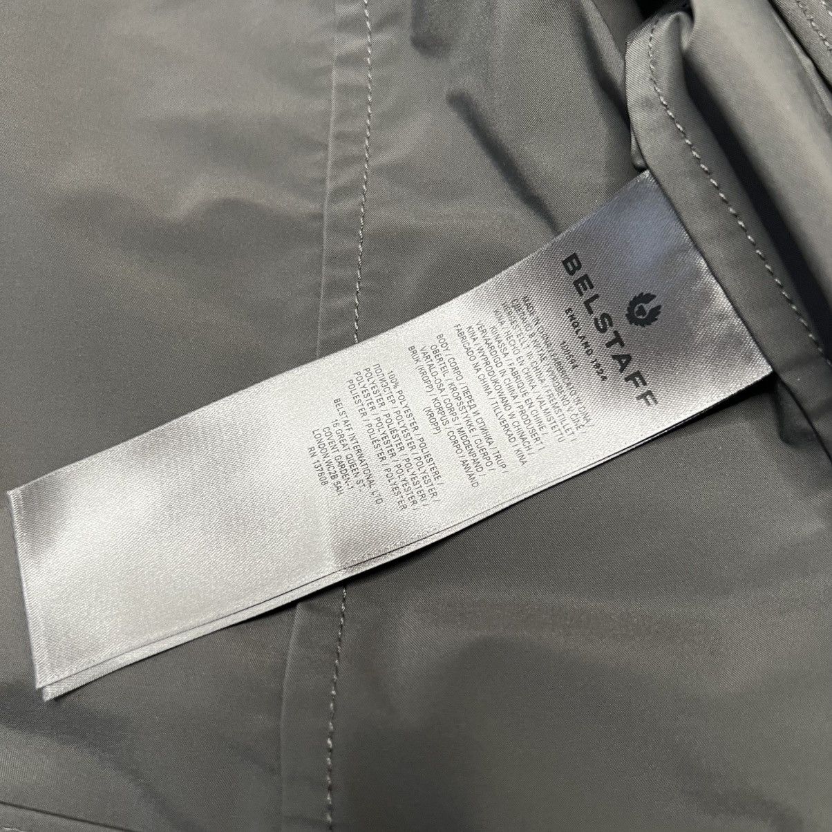 Belstaff BELSTAFF V Racer Men's Bikers Jacket Gray US UK 38 IT 48 M Size US M / EU 48-50 / 2 - 16 Thumbnail