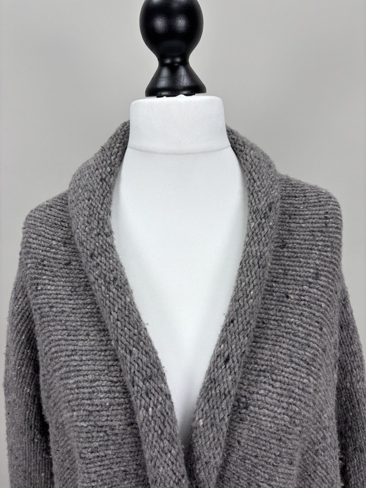 Rundholz Womens poncho cape Rundholz Size S Color Gray Size S / US 4 / IT 40 - 4 Thumbnail