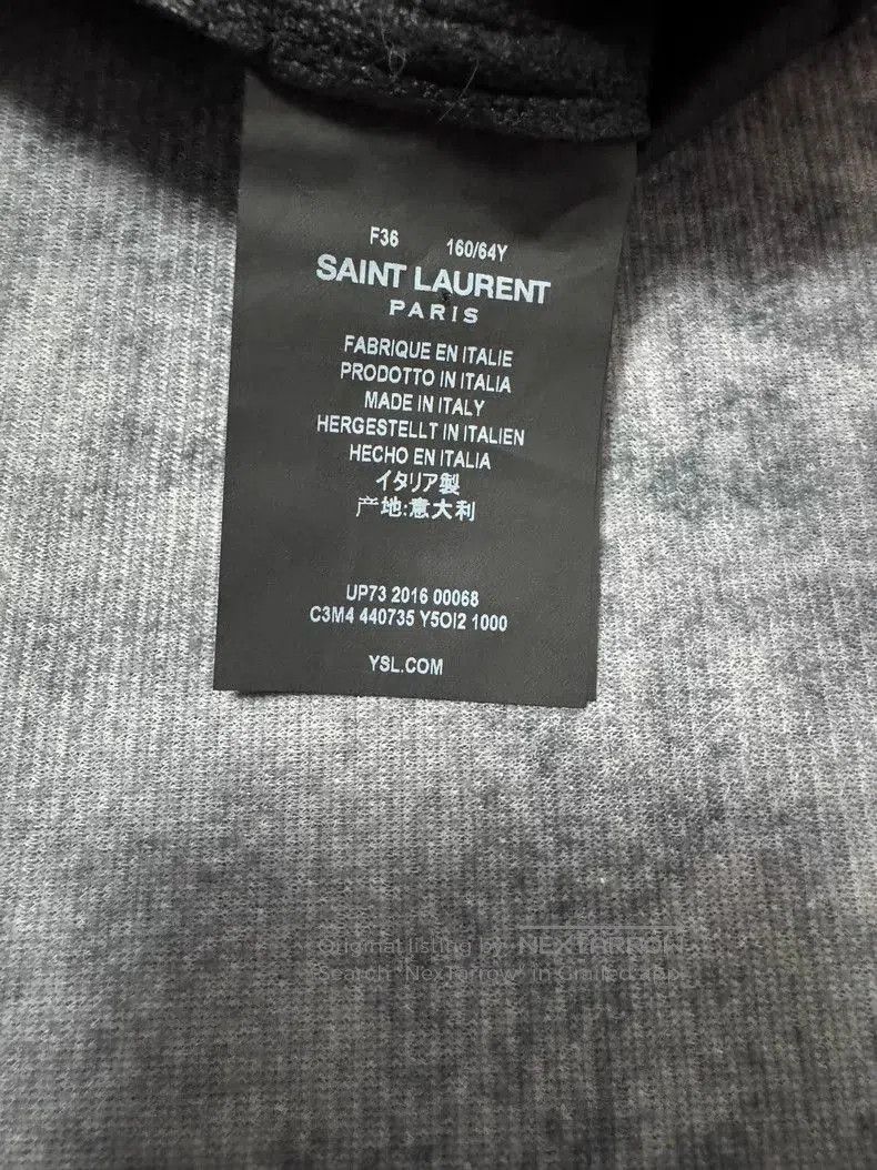 Saint Laurent Paris Saint Laurent Black Leather Moto Pants. Size US 36 / EU 52 - 8 Thumbnail