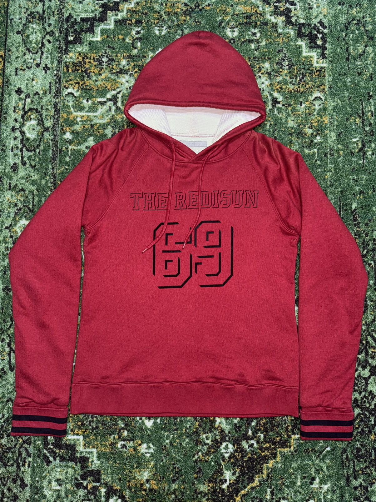 Number (N)ine AW00 Number (N)ine “The REDISUN” Dyna 69 Thermal-Poly Hoodie Size US L / EU 52-54 / 3 - 11 Thumbnail