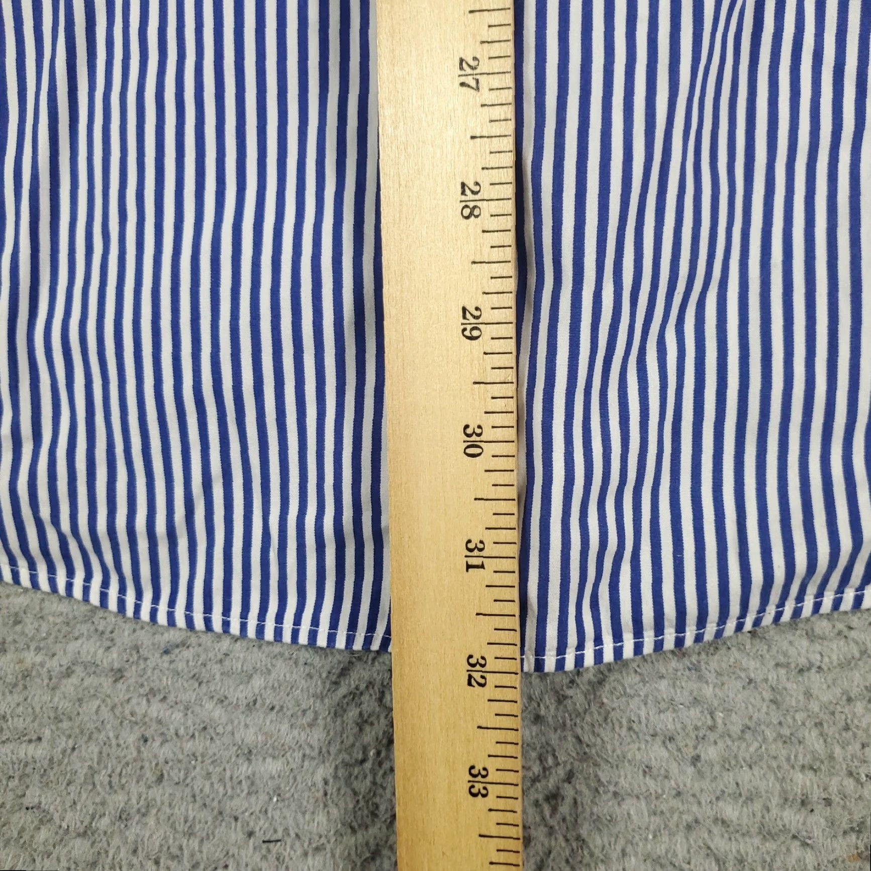 Ralph Lauren Ralph Lauren Shirt Mens 2XL Blue Striped Pony Classic Button-Up Long Sleeve Casual Workwear Size US XXL / EU 58 / 5 - 5 Thumbnail