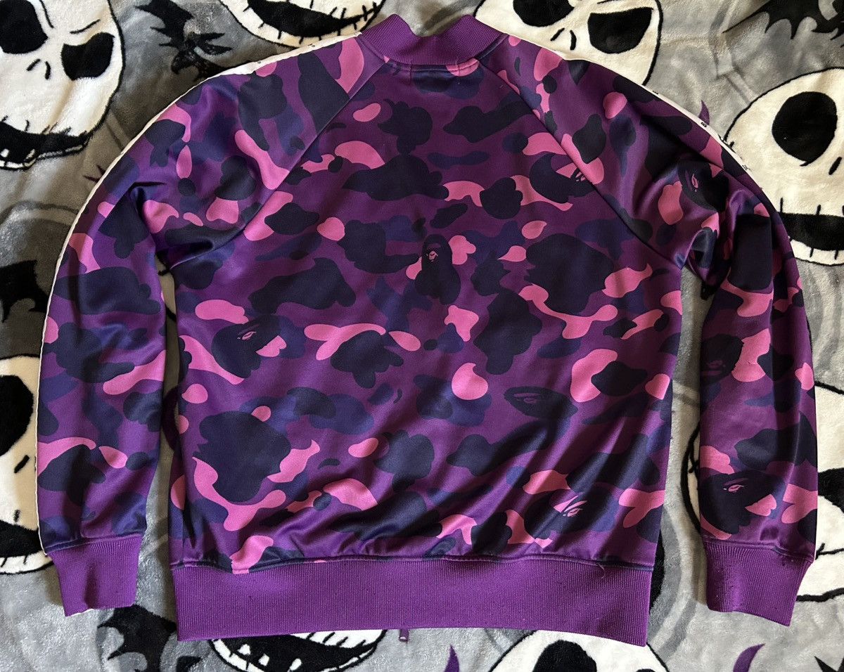 Bape Bape Purple Camo Track Jacket Size US S / EU 44-46 / 1 - 4 Thumbnail