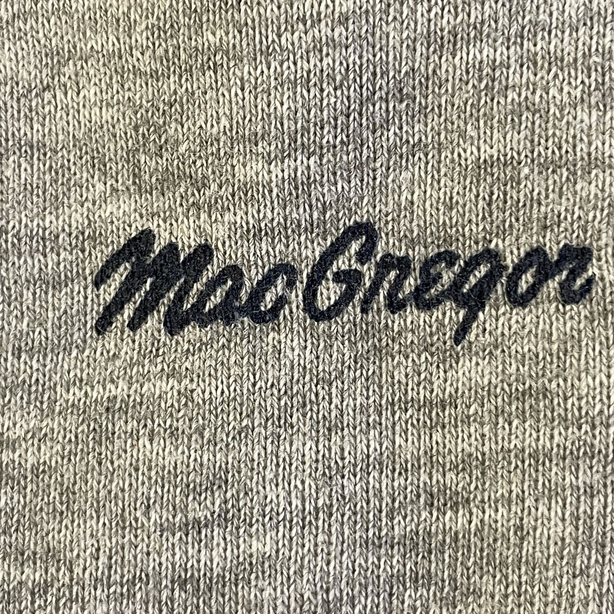 Other Vtg MacGregor Heather Gray TRI BLEND Blue RINGER Raglan L Size US L / EU 52-54 / 3 - 5 Thumbnail