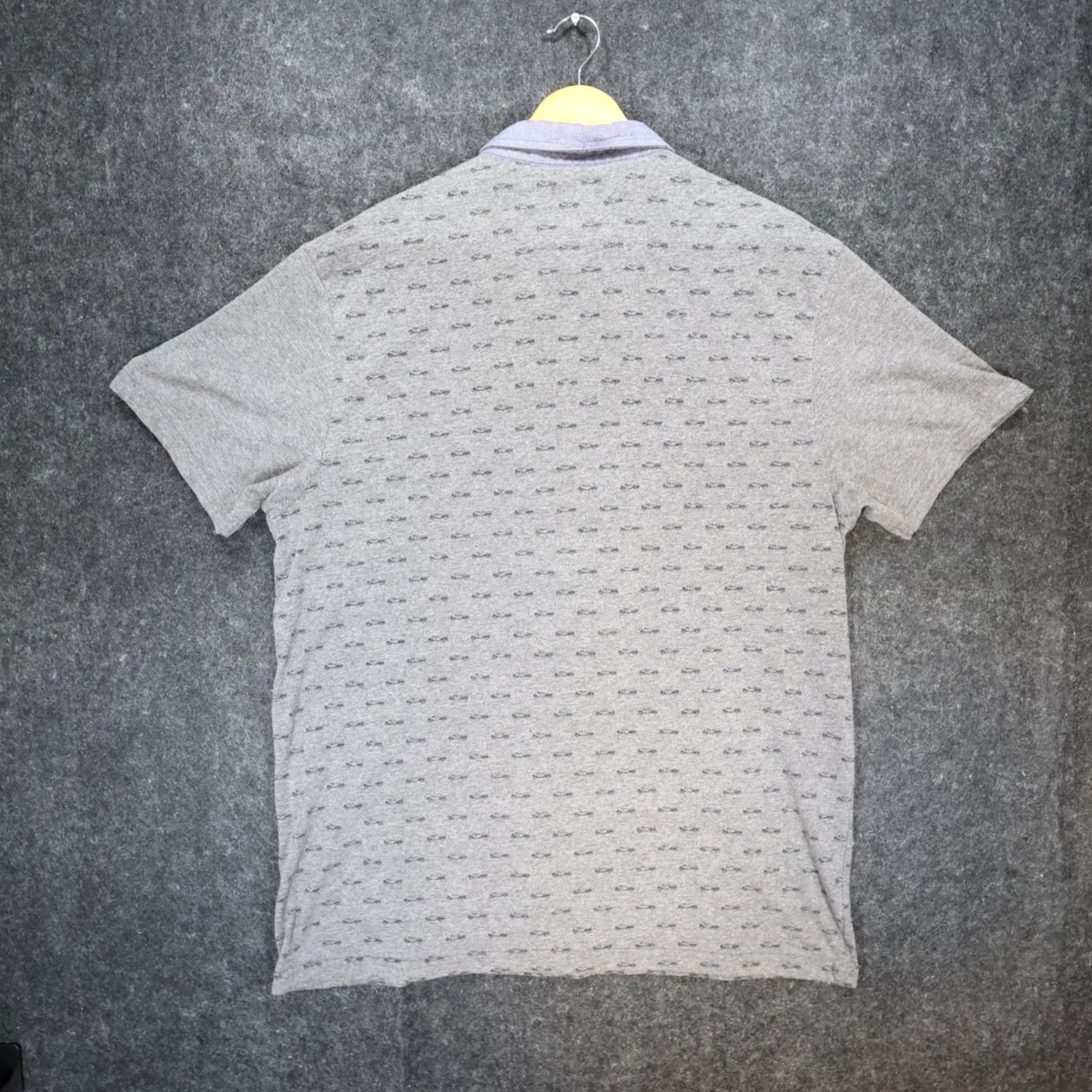 Vintage Steel & Jelly Polo Shirt Mens XL Charcoal Car Print Henley Size US XL / EU 56 / 4 - 2 Thumbnail