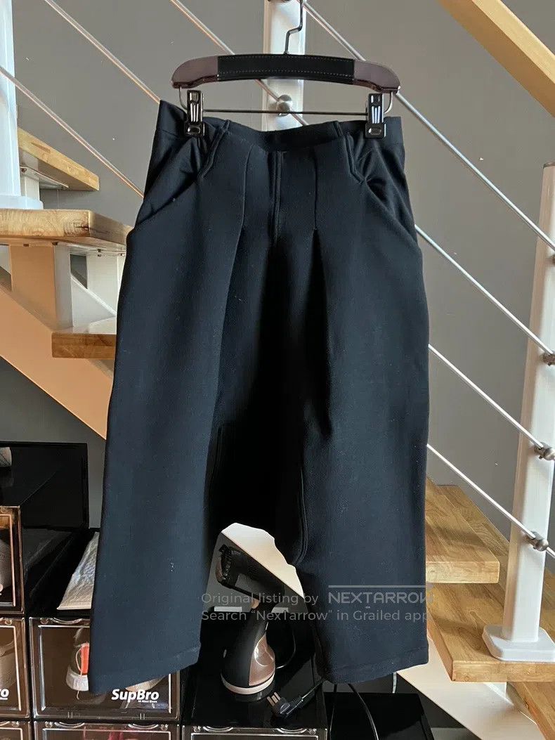 Rick Owens Rick Owens Cropped cashmere pants Size US 40 / EU 56 - 1 Thumbnail
