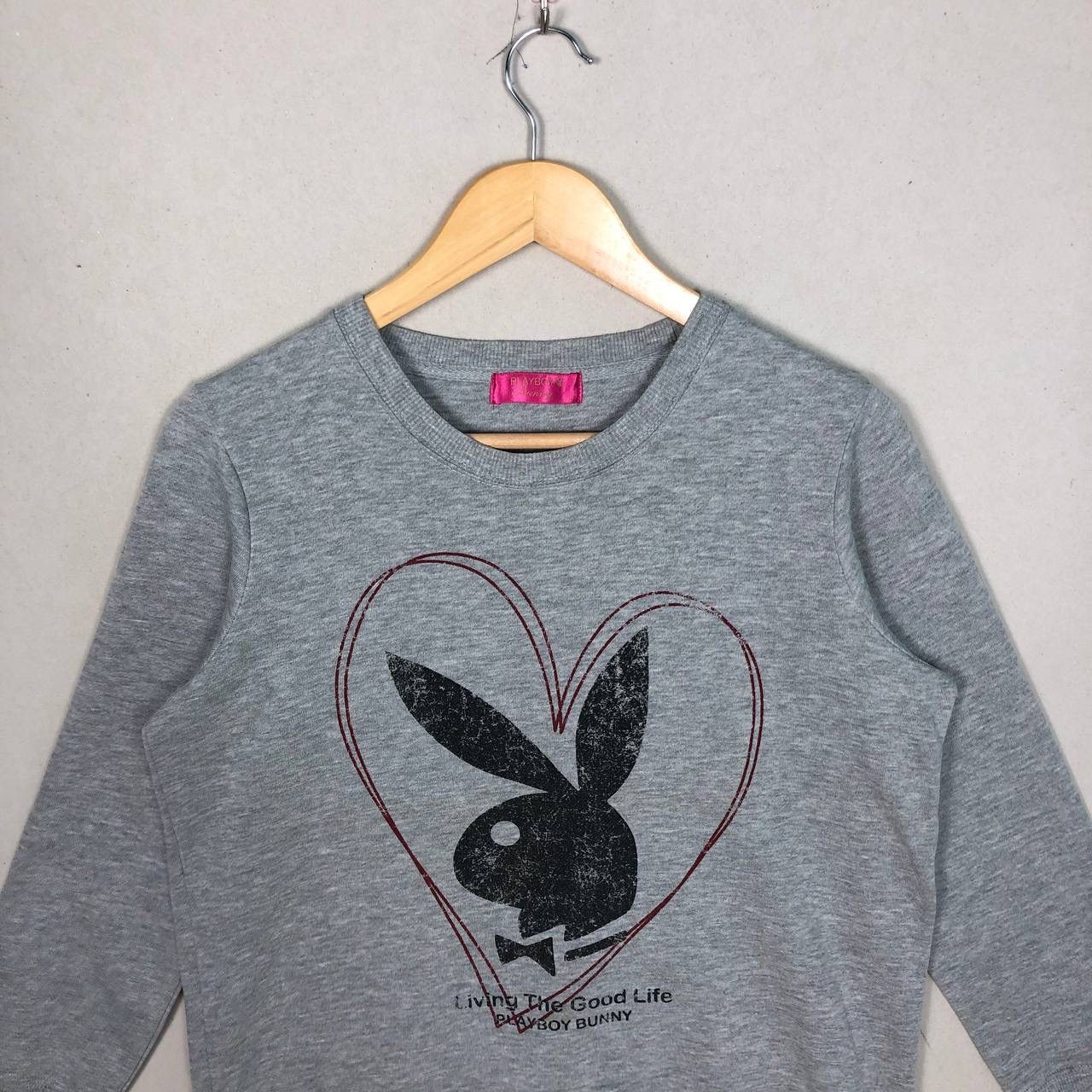 Playboy Pick! Vintage Playboy Big Logo Sweatshirt Jumper Crewneck Size US M / EU 48-50 / 2 - 3 Thumbnail