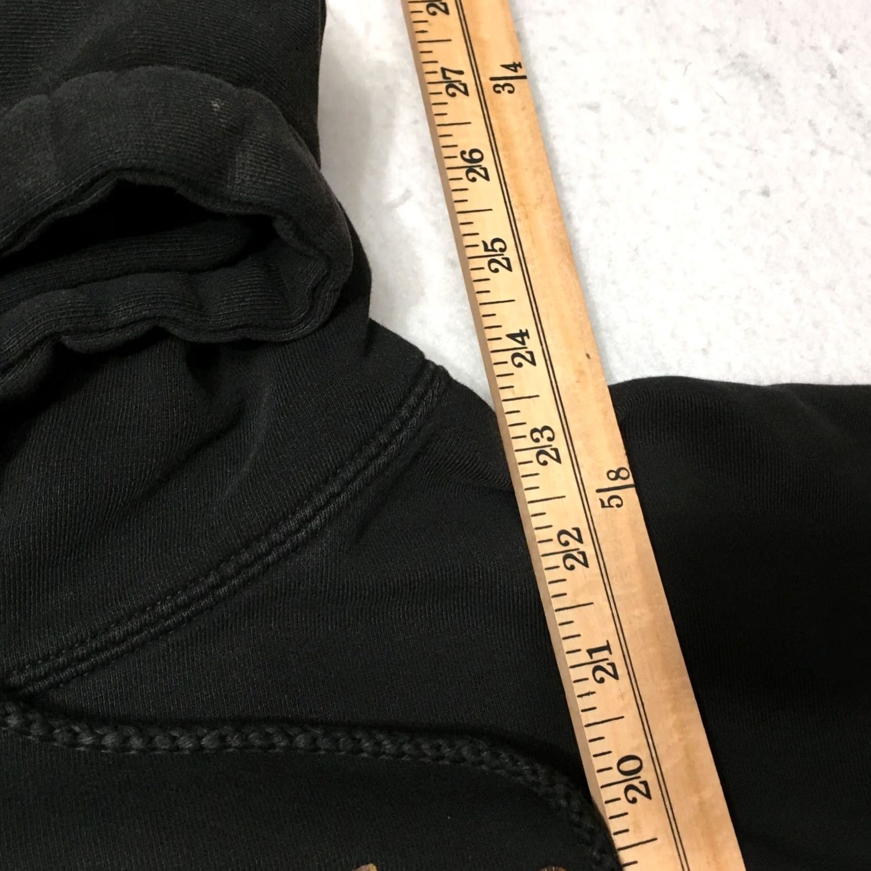 Vintage VINTAGE connetic Surfboards Hoodie Sweatshirt Mens L Black Checkered Sleeves California 90s Shirt Mens Size US L / EU 52-54 / 3 - 6 Thumbnail