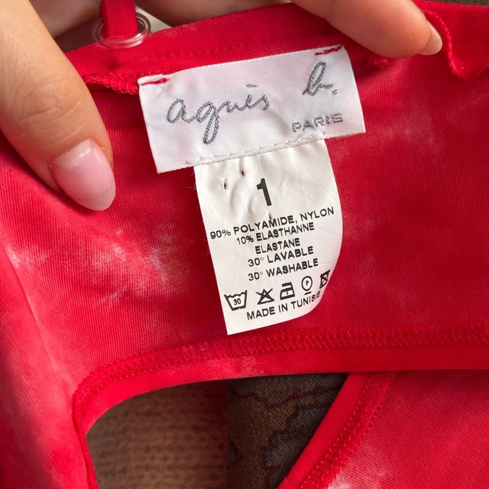 agnes b. Agnes B Paris Y2K Red Dress Size S / US 4 / IT 40 - 3 Thumbnail