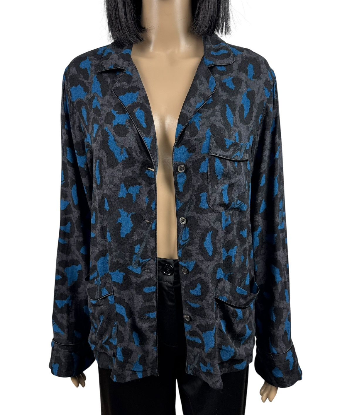Zadig & Voltaire Zadig & Voltaire Printed Viscose Blouse Button Up size M Size M / US 6-8 / IT 42-44 - 9 Thumbnail