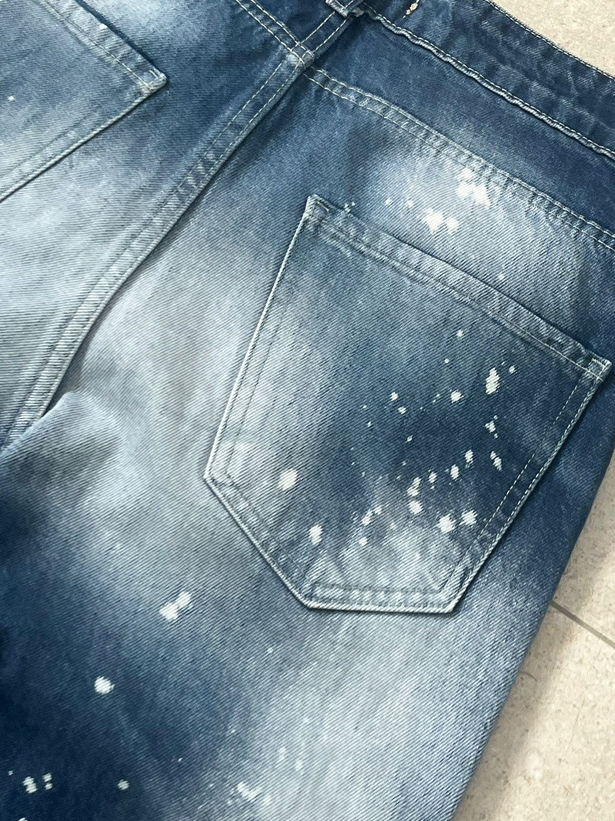 Japanese Brand 👖 Davide Jeans 71 – Blue (W28) Size US 28 / EU 44 - 4 Thumbnail