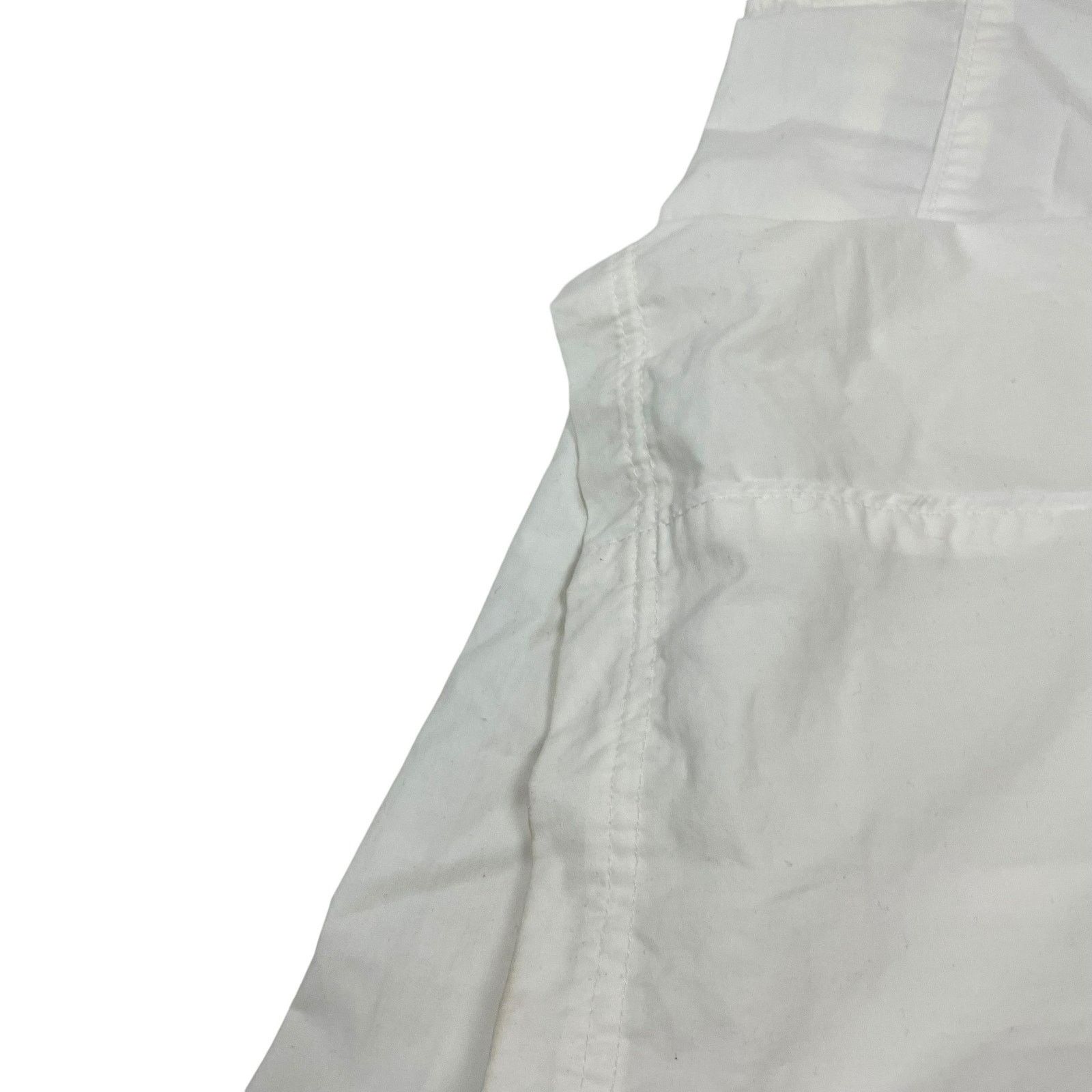 Nike × Vintage Nike Women's White Swoosh Pockets Wide Leg Track Pant XS Size 30" / US 8 / IT 44 - 4 Thumbnail