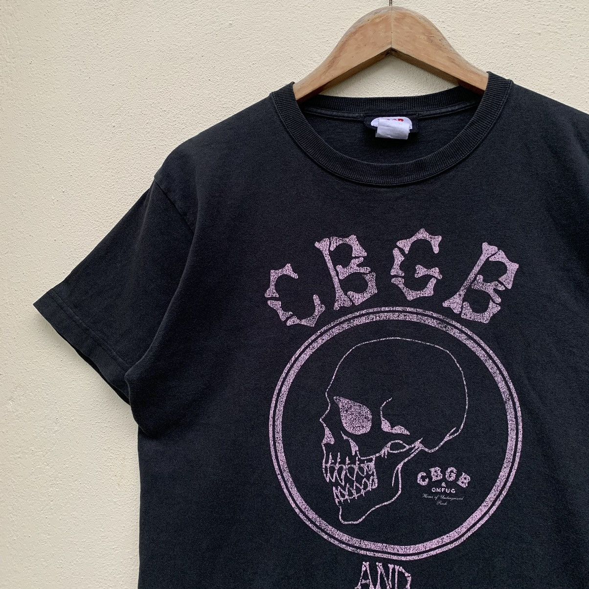 Band Tees × Vintage Vintage CBGB & OMFUG HOME OF UNDERGROUND ROCK T-shirt Size US M / EU 48-50 / 2 - 4 Thumbnail
