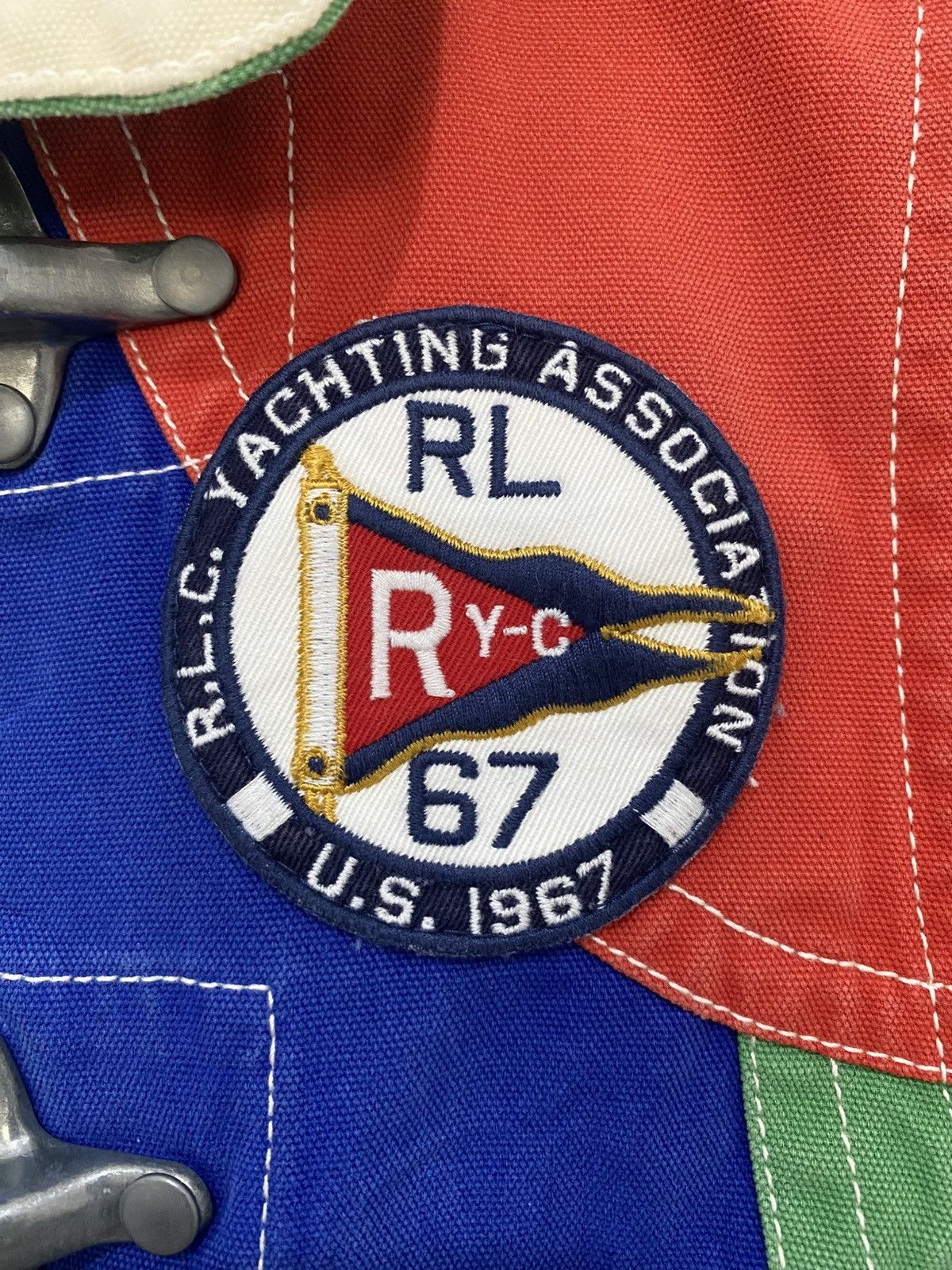 Polo Ralph Lauren Rare Vintage 91 Polo Ralph Lauren Yachting Multicolour Vest Size US S / EU 44-46 / 1 - 10 Thumbnail