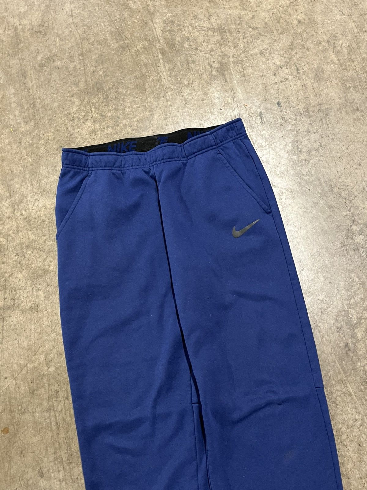Nike × Vintage Nike baggy fit wide leg sweatpants streetwear athletic Size US 32 / EU 48 - 2 Thumbnail