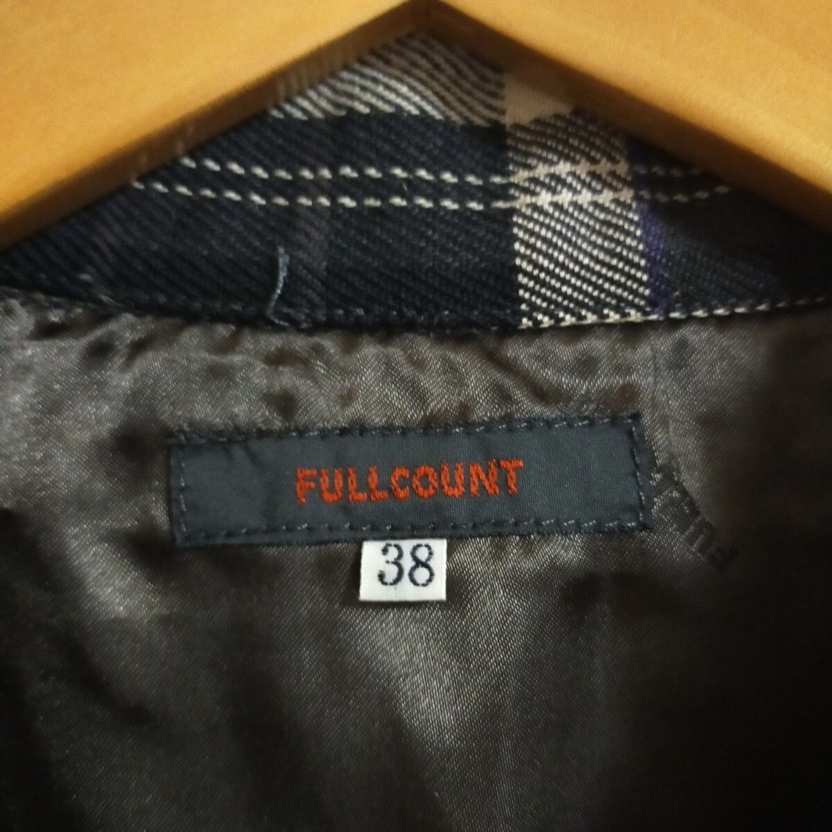 Talon Elbow patch Checkered Plaid Detroit Work jacket junya
