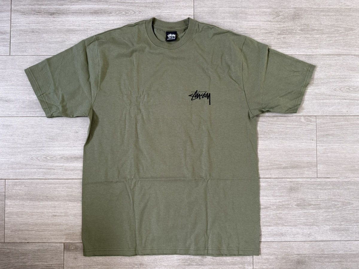 ★人気★【Stussy】★Stock Dog TEE★Olive★ Stussy Dogs Tee | Grailed