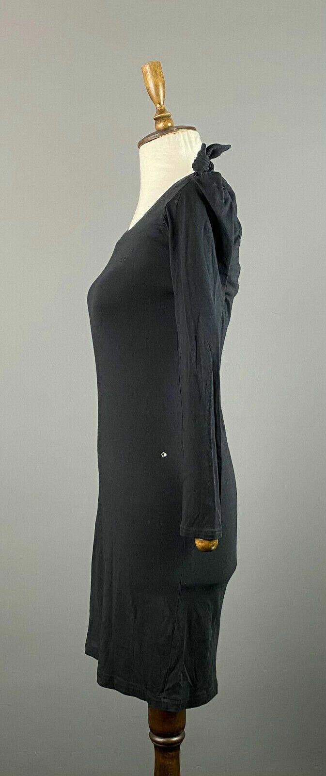 Sonia Rykiel Ladies Sonia Rykiel Black Cotton Boat Neck Dress Size S Size S / US 4 / IT 40 - 3 Thumbnail