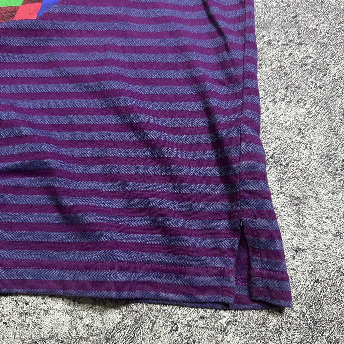 Lotto Sport VINTAGE LOTTO ACTIVE GEAR "RUN TO SURF" STRIPE TEE Size US L / EU 52-54 / 3 - 6 Thumbnail