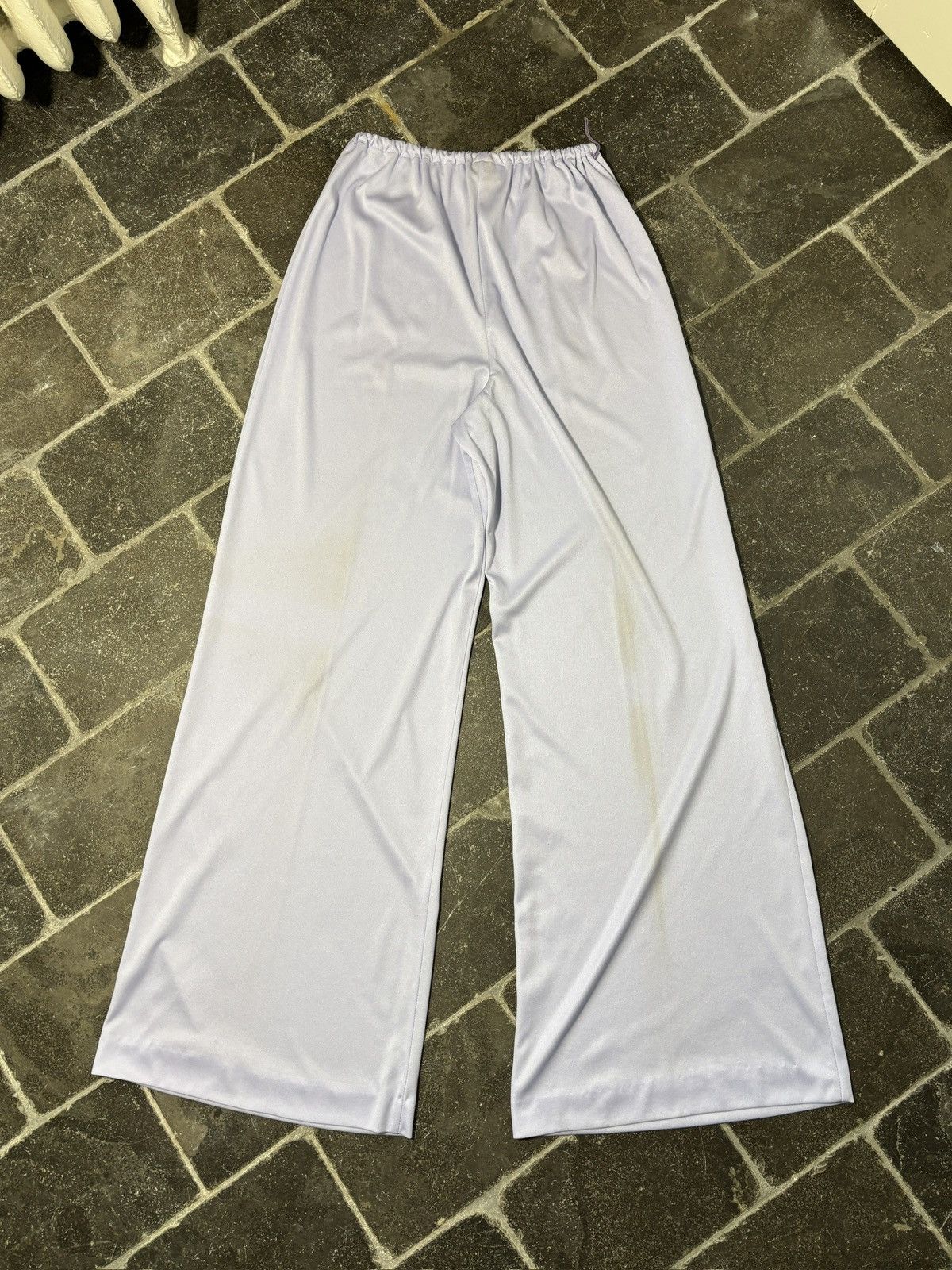 Saks Fifth Avenue Vintage Pyjama Pants 80s 90s Lounge Pants Lavender Saks Y2K Size 30" / US 8 / IT 44 - 1 Thumbnail