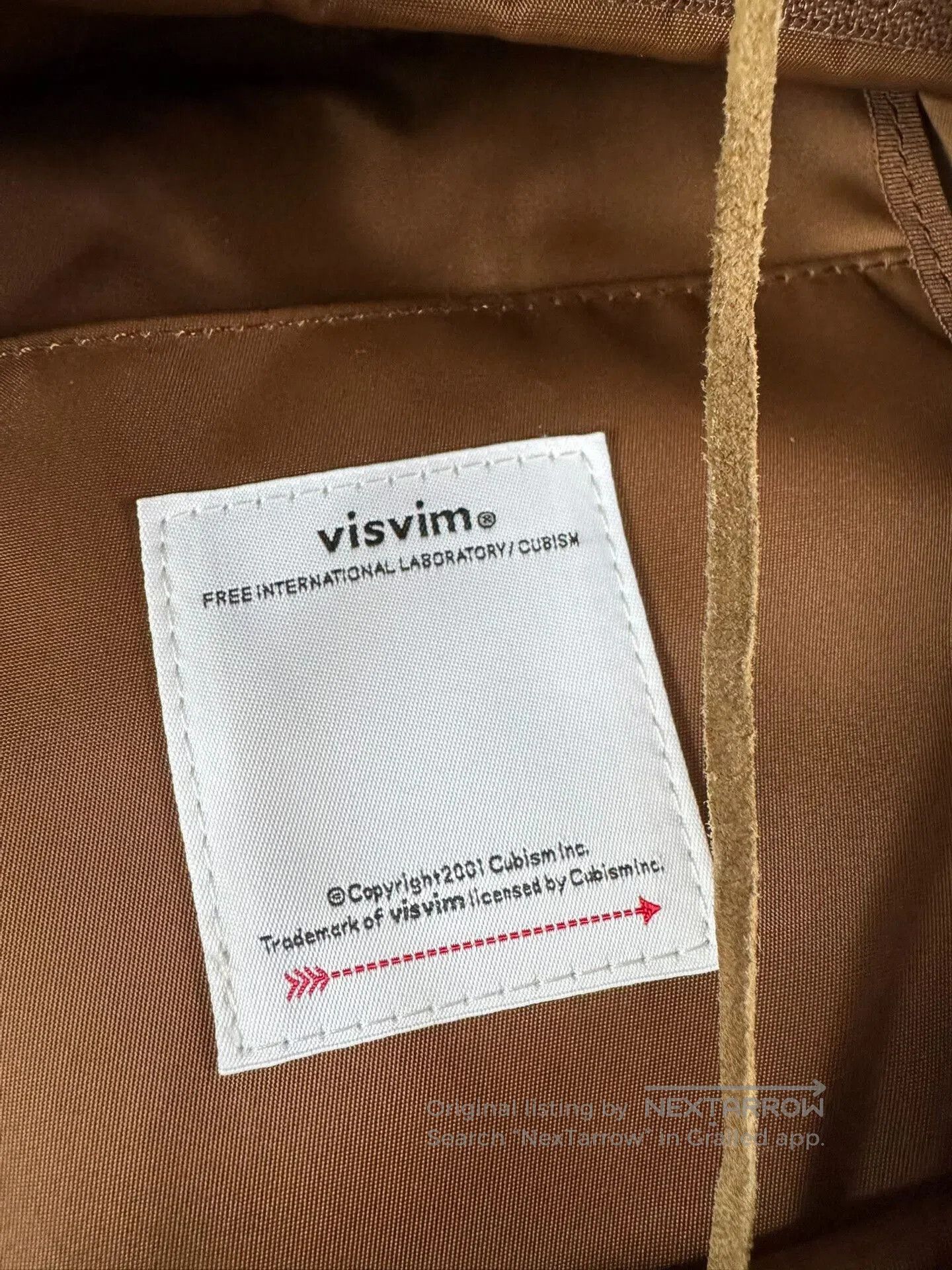 Visvim visvim u.t. rucksack brown suede bag. Size ONE SIZE - 4 Thumbnail