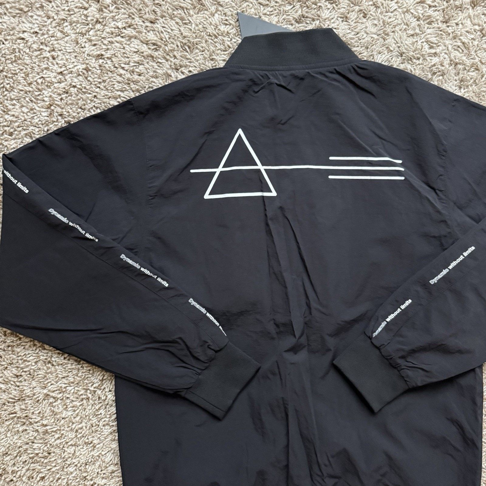 KidSuper Kid Super Studios Vercel Jacket Black Full Zip Nylon Bomber Size US S / EU 44-46 / 1 - 6 Thumbnail