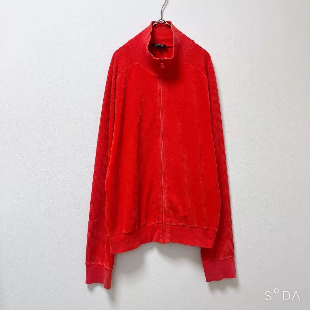 A.P.C. 90s A.P.C Vintage Red Sports Jacket Size US M / EU 48-50 / 2 - 1 Thumbnail