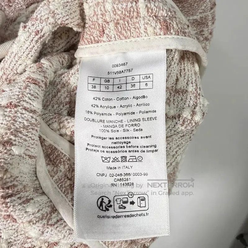 Dior Dior Color-Block Cotton Women's Cardigan . Size M / US 6-8 / IT 42-44 - 8 Thumbnail
