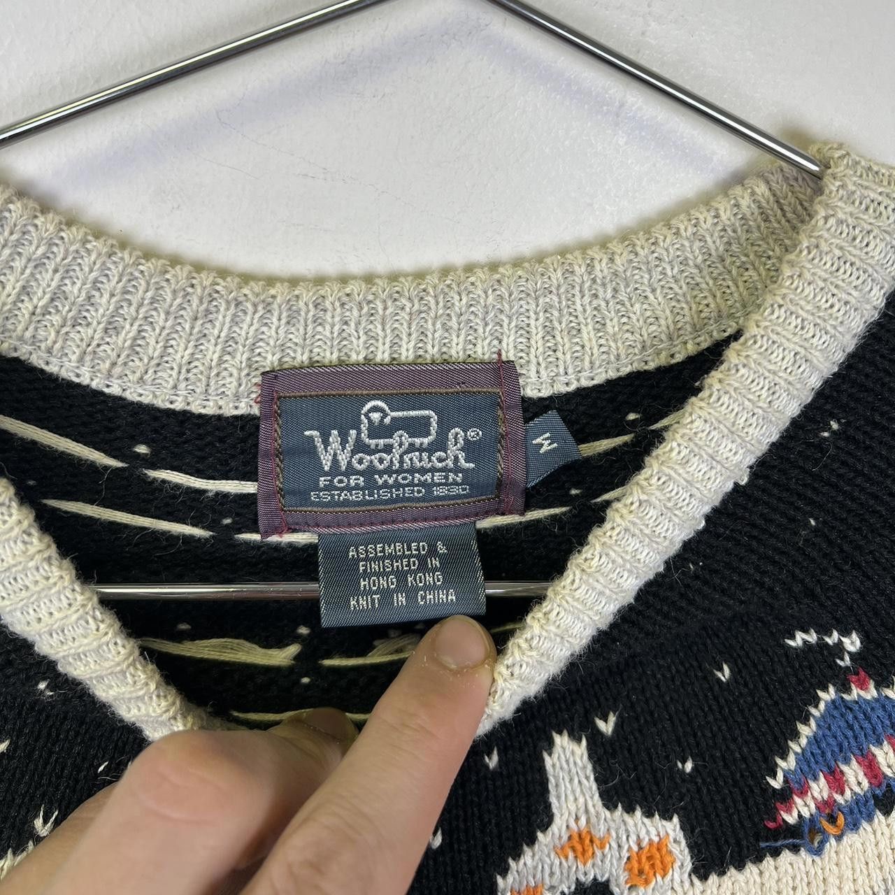 Woolrich Woolen Mills Vintage Holiday Sweater Woolrich Christmas 90s wool Size M / US 6-8 / IT 42-44 - 2 Thumbnail