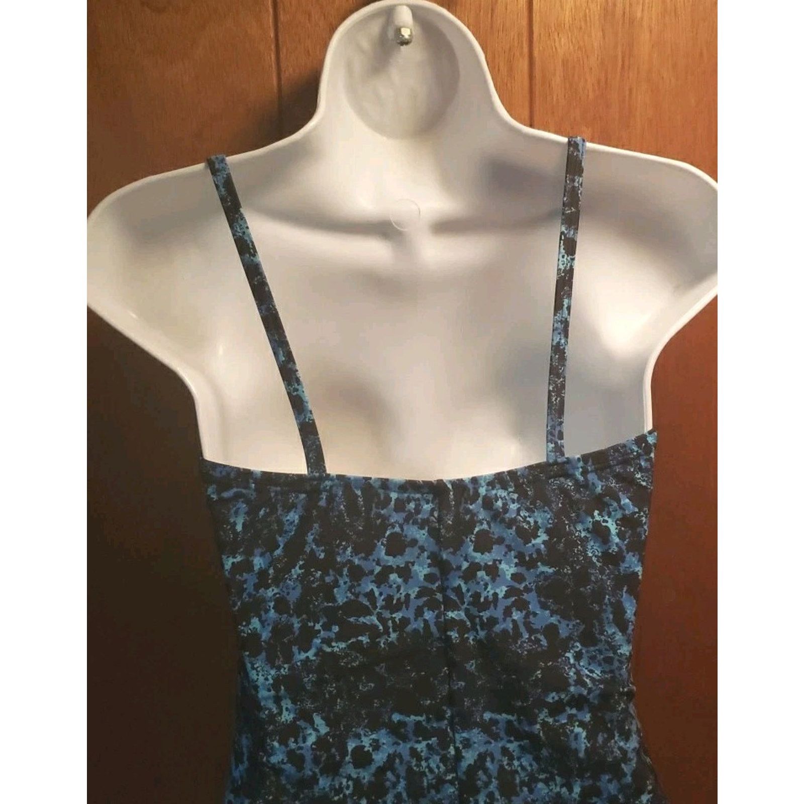 Speedo Speedo Animal Print Blue One Piece Tank Swimsuit Sz 8 Womens Size M / US 6-8 / IT 42-44 - 6 Thumbnail