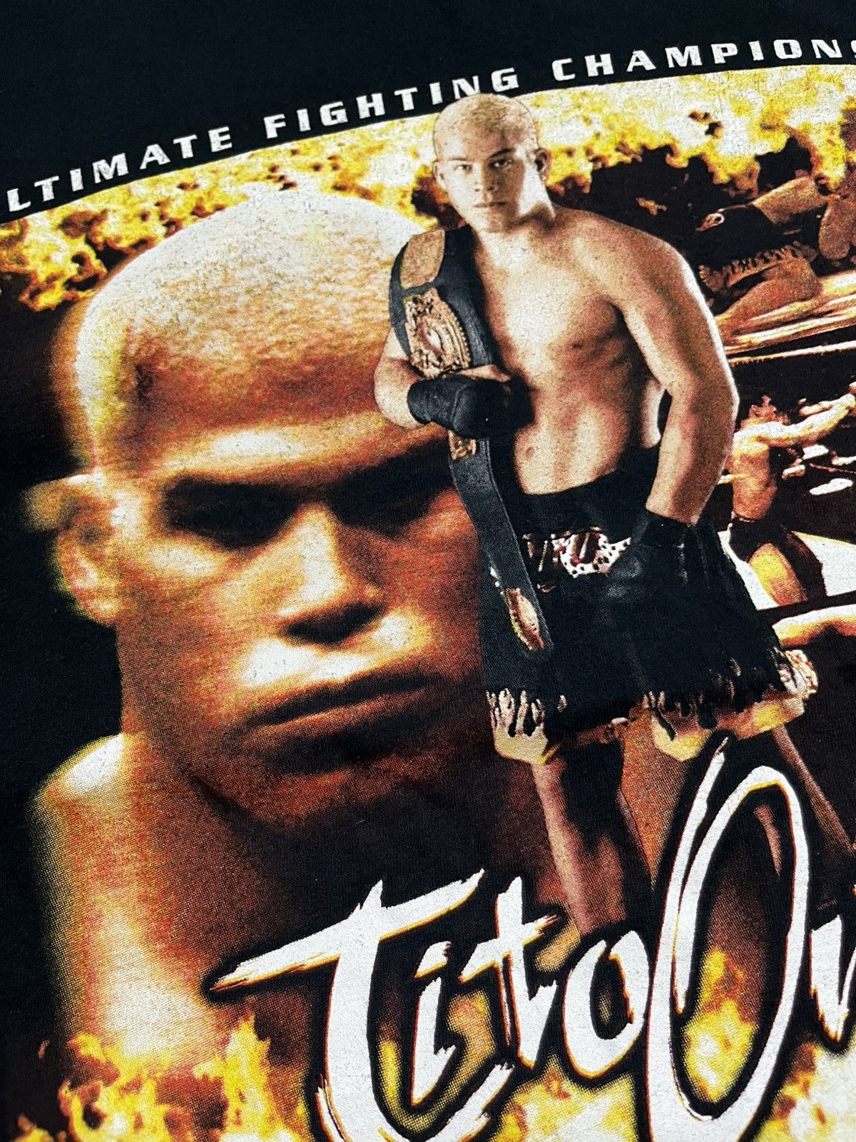 WCW/nWo Vintage 1998 Tito Ortiz Ufc Wcw MMA Legend T-Shirt Size US L / EU 52-54 / 3 - 5 Thumbnail