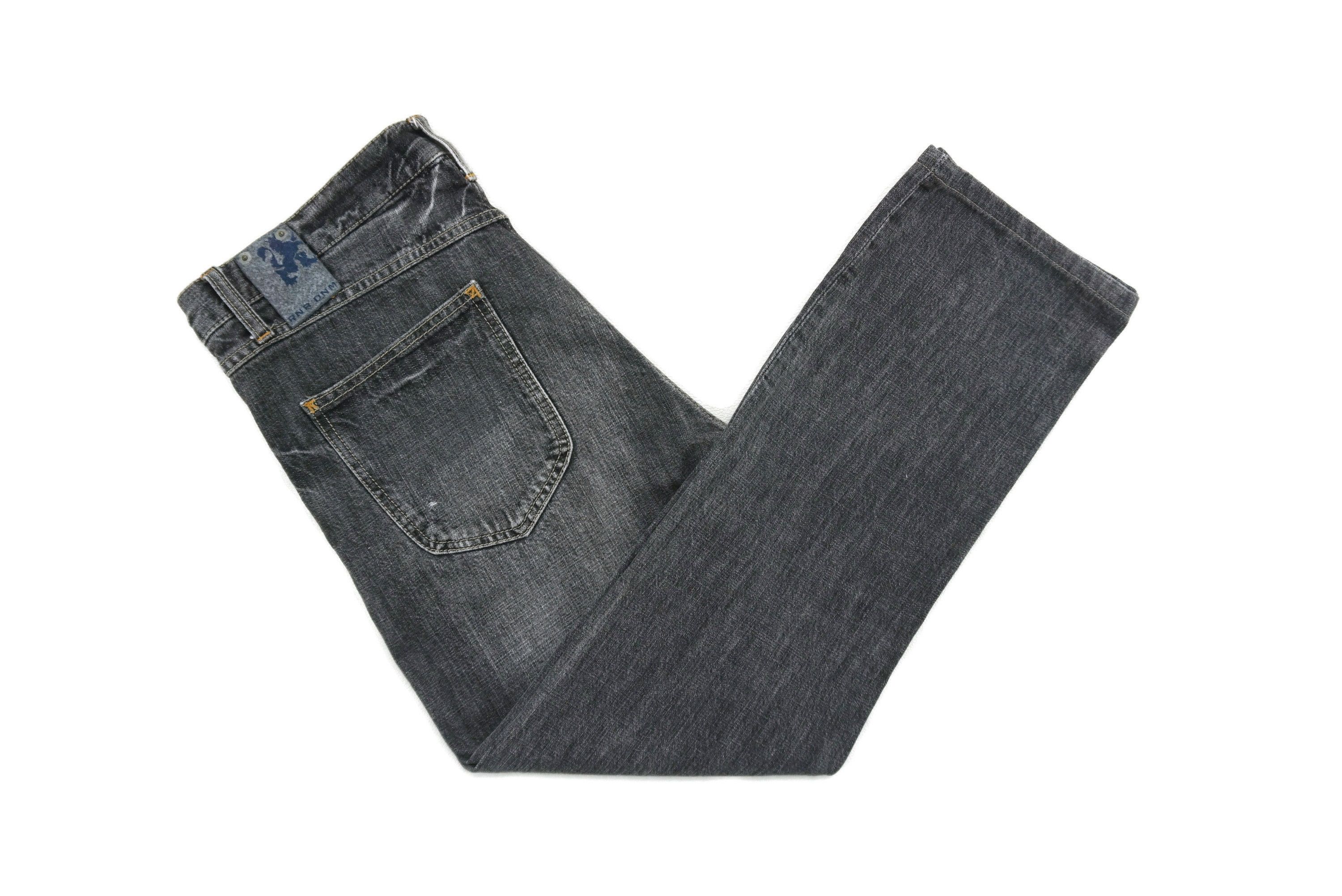 R.Newbold Low-Rise Jeans fits W35xL29 R. Newbold Straight Leg Denim Size US 34 / EU 50 - 3 Thumbnail