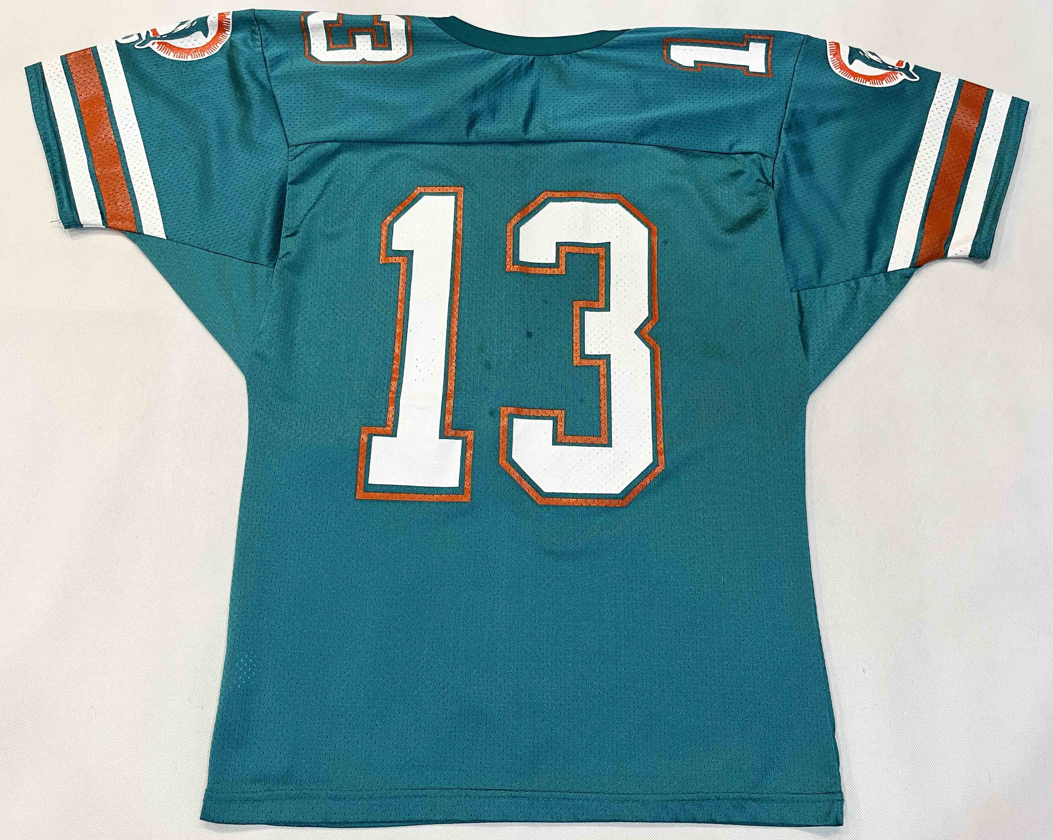 NFL × Vintage × Wilson Vintage Wilson NFL Miami Dolphins MARINO #13 Football Jersey Size US L / EU 52-54 / 3 - 4 Thumbnail