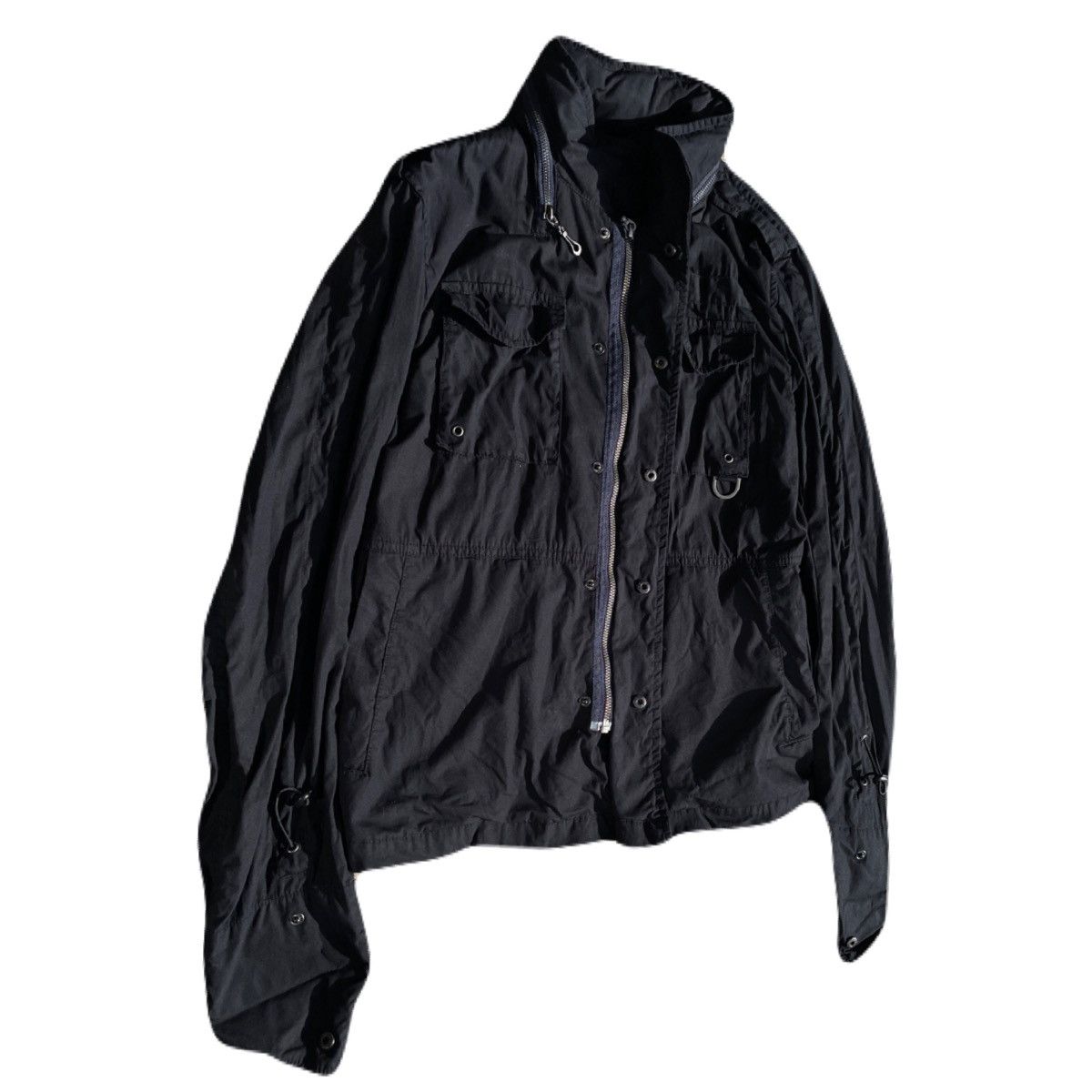 If Six Was Nine 2000s Japanese archive Vkei Gimmic Slim Zip Jacket Size US S / EU 44-46 / 1 - 3 Thumbnail