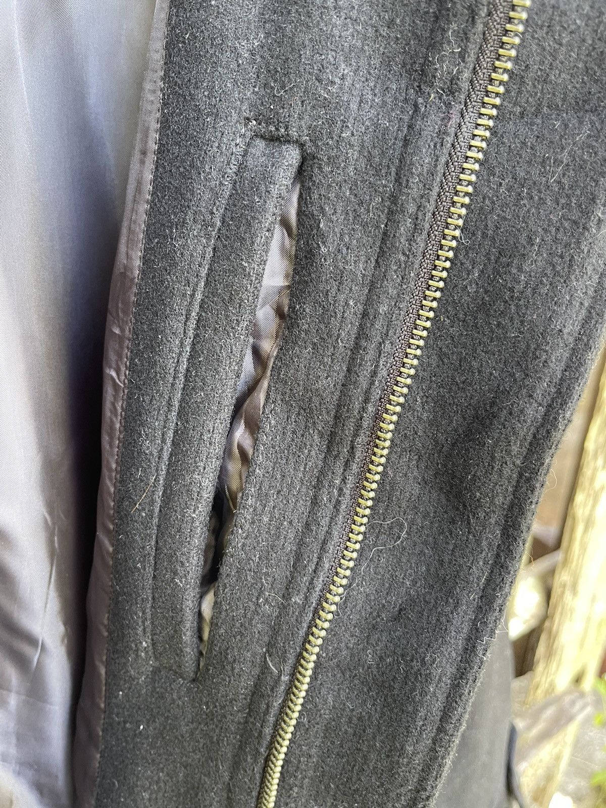 Tornado Mart Tornado Mart Black Military-Inspired Wool Coat Size US S / EU 44-46 / 1 - 20 Thumbnail
