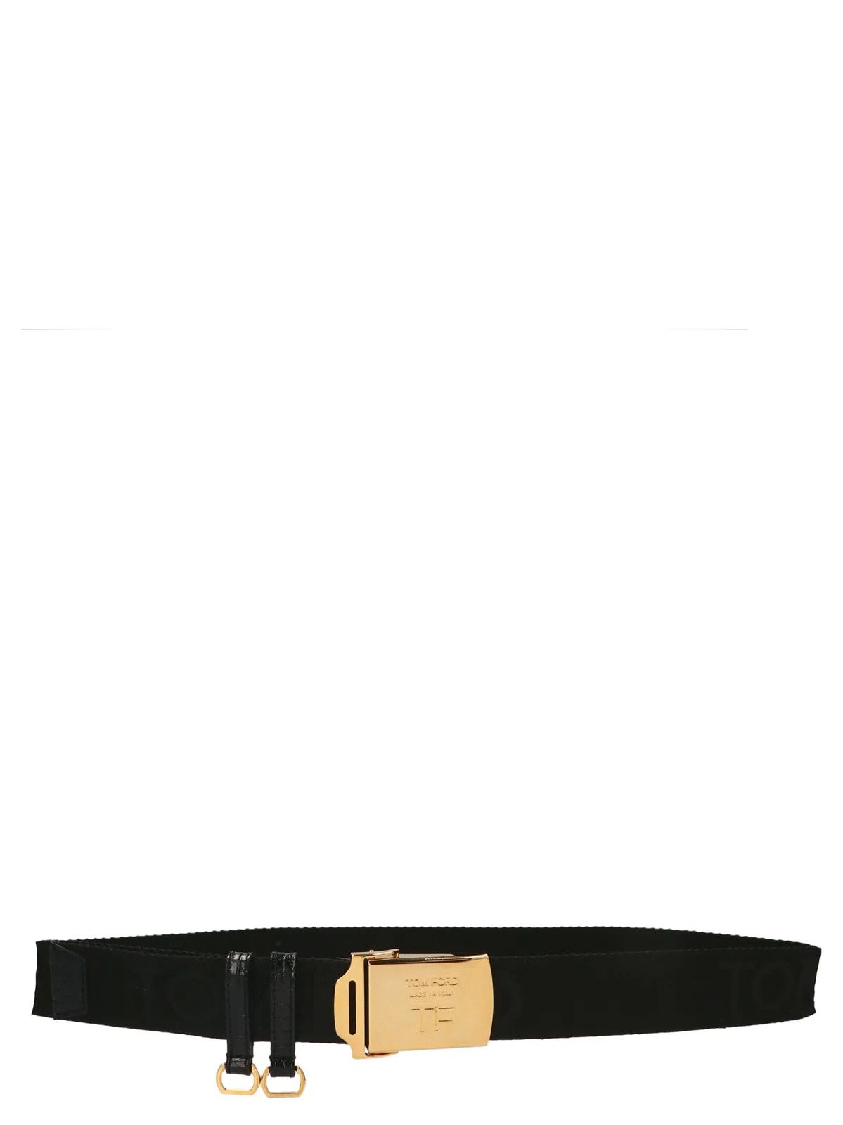 o1loc1c0724 TB275T Size: M / Leather Belt in Black