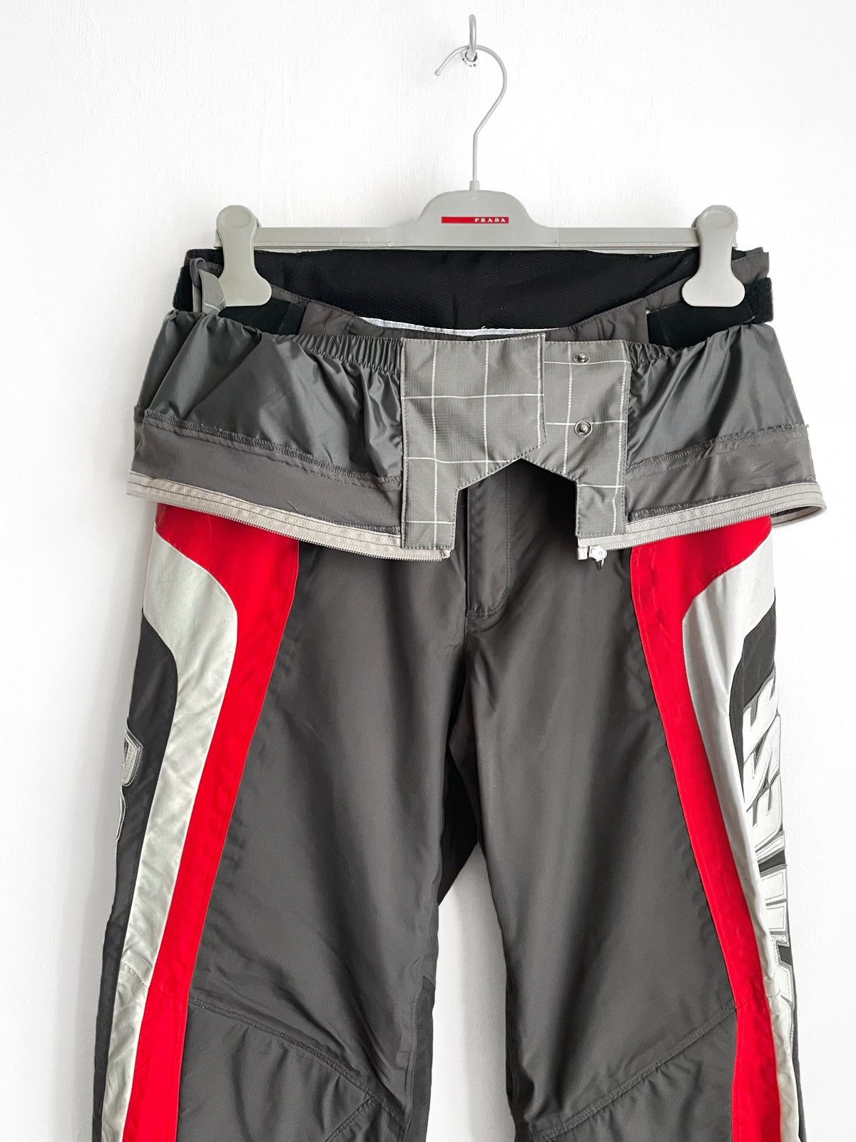 Dainese Dainese Ski Snowboard Pants Gray Red White Vintage Gorcope Size US 31 - 2 Thumbnail