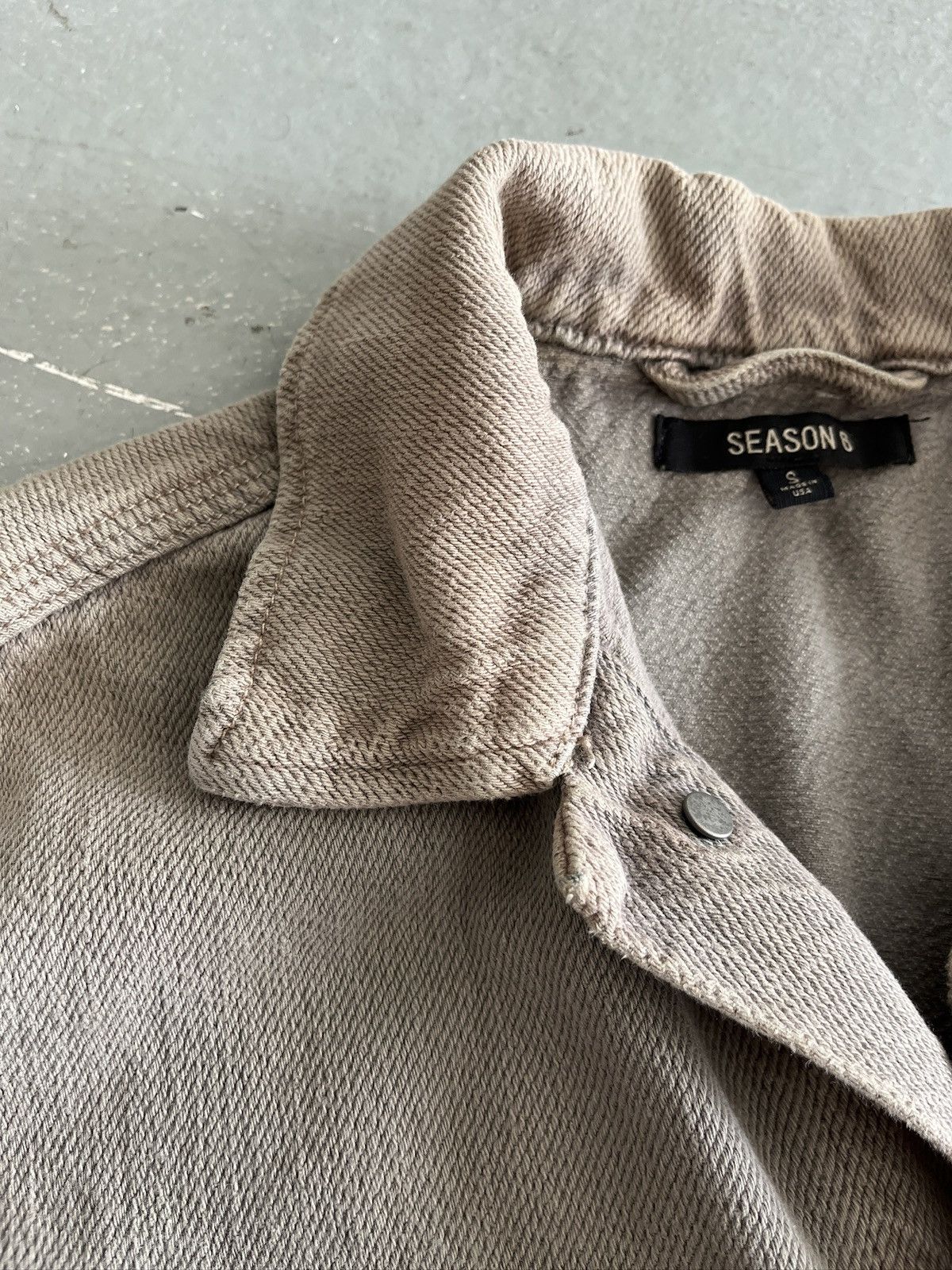 Yeezy Yeezy Season 6 Denim Work Jacket (unisex) Size US S / EU 44-46 / 1 - 6 Thumbnail