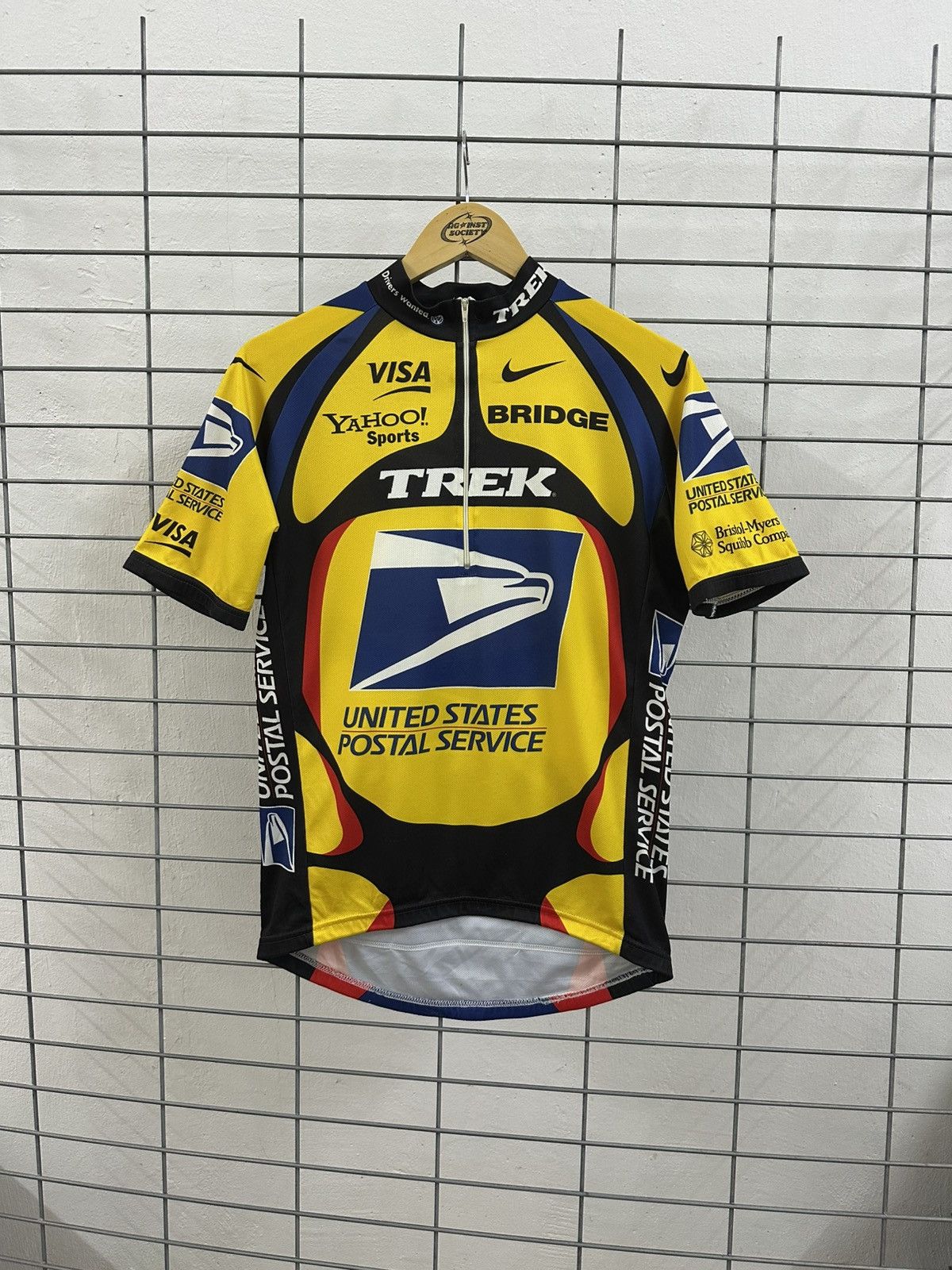 Nike Vintage Nike USPS Trek Lance Armstrong Tour de France Jersey Size US M / EU 48-50 / 2 - 1 Thumbnail