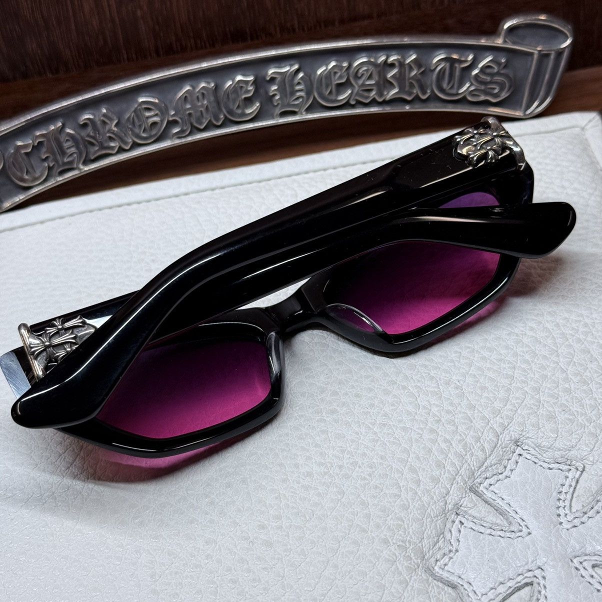 Chrome Hearts Chrome Hearts HALLLA BALUUUU ‘Euphoria’ Sunglasses Size ONE SIZE - 3 Thumbnail