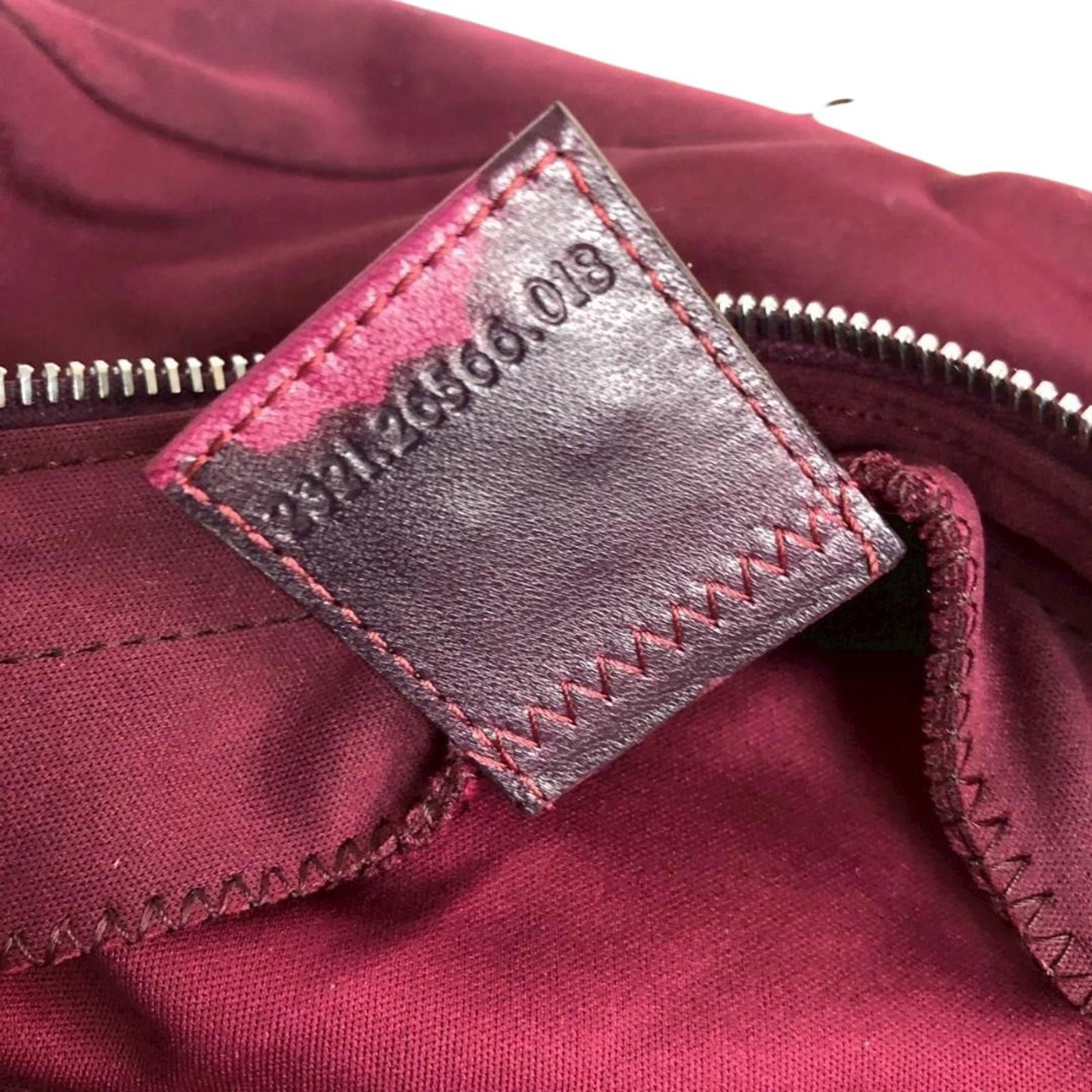 Fendi Fendi - Burgundy Baguette Shoulder Bag Size ONE SIZE - 7 Thumbnail